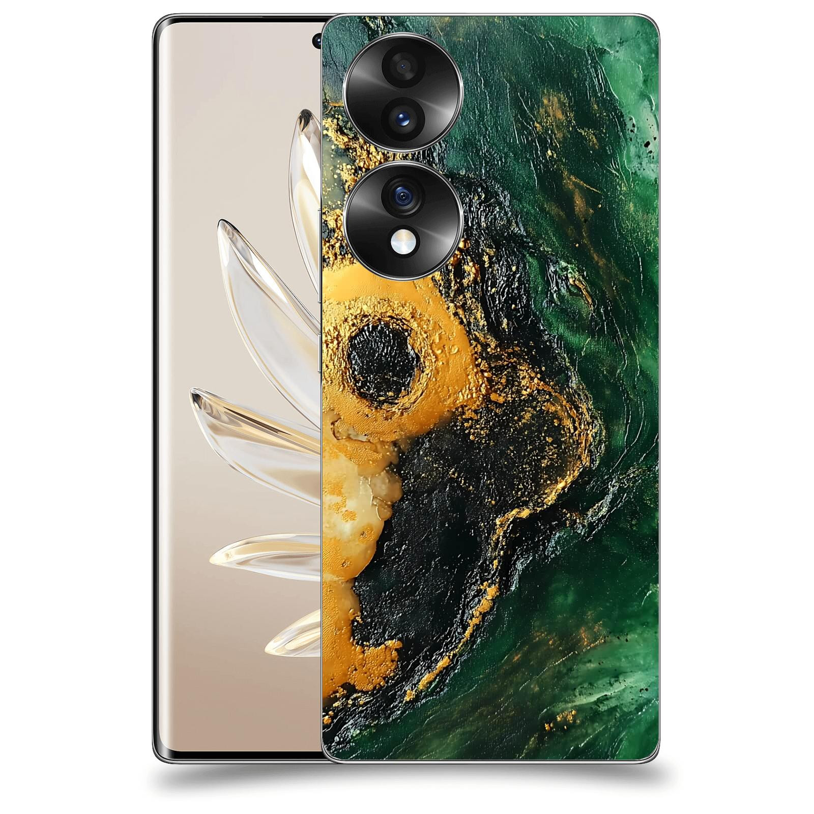 ACOVER Kryt na mobil Honor 70 - Golden Moss IV