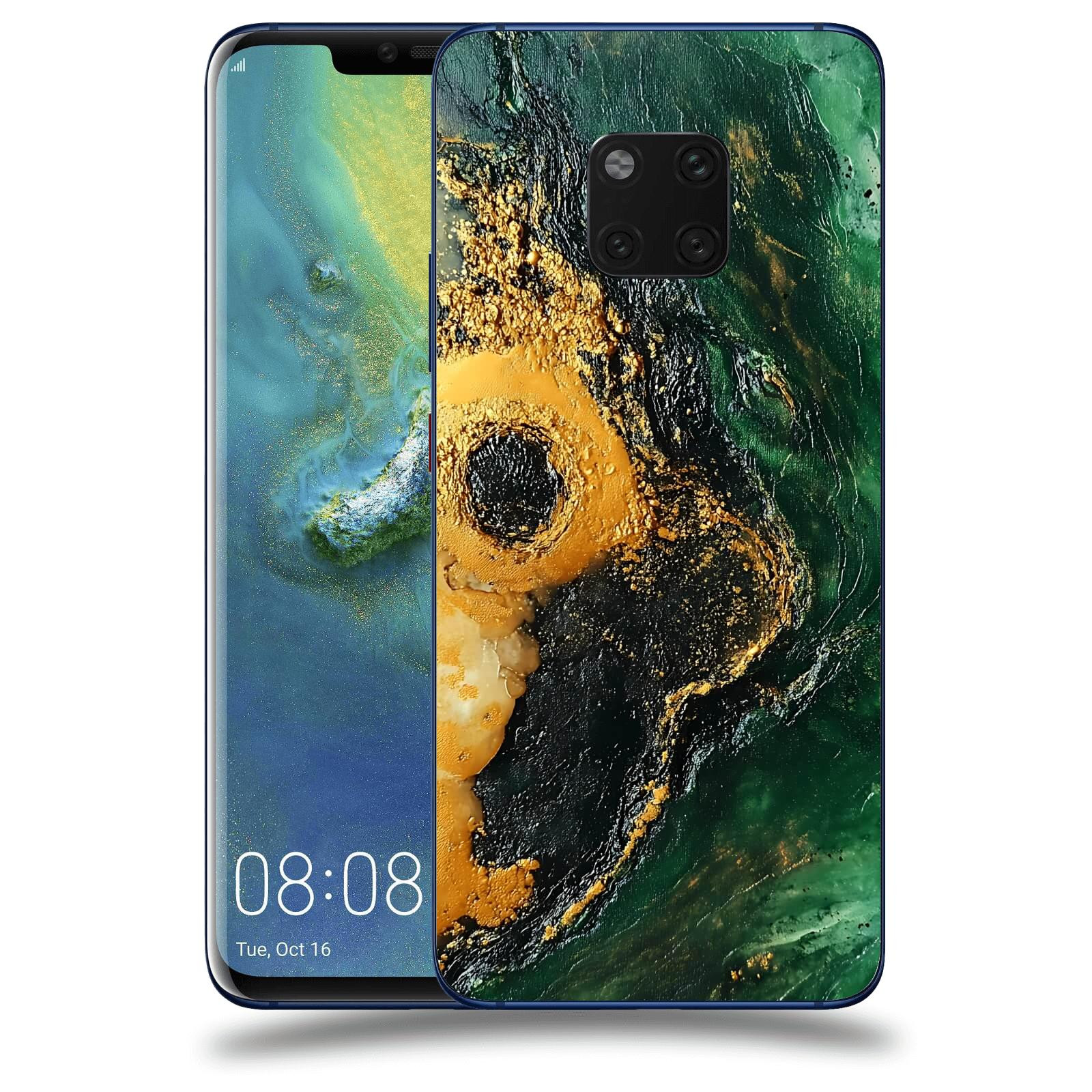 ACOVER Kryt na mobil Huawei Mate 20 Pro - Golden Moss IV