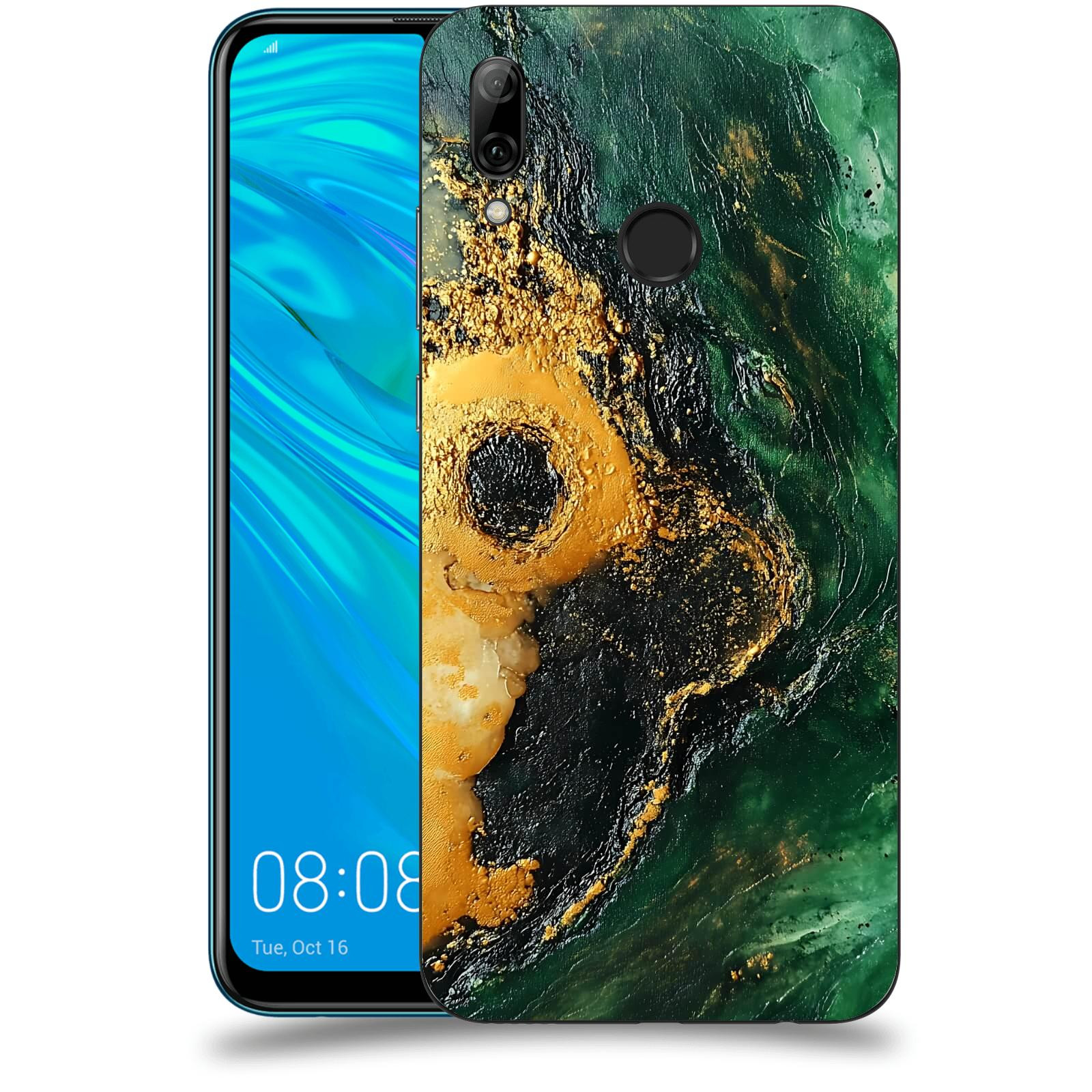 ACOVER Kryt na mobil Huawei P Smart 2019 - Golden Moss IV