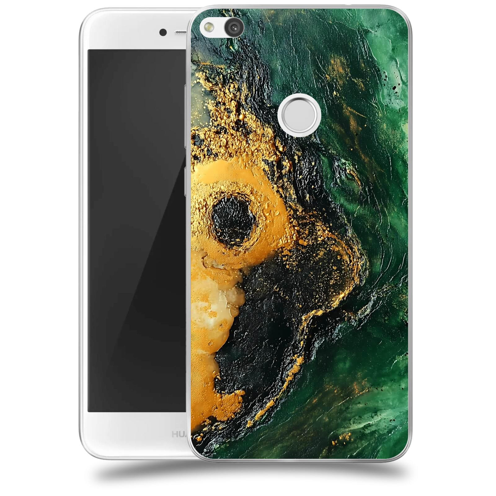 ACOVER Kryt na mobil Huawei P9 Lite 2017 - Golden Moss IV