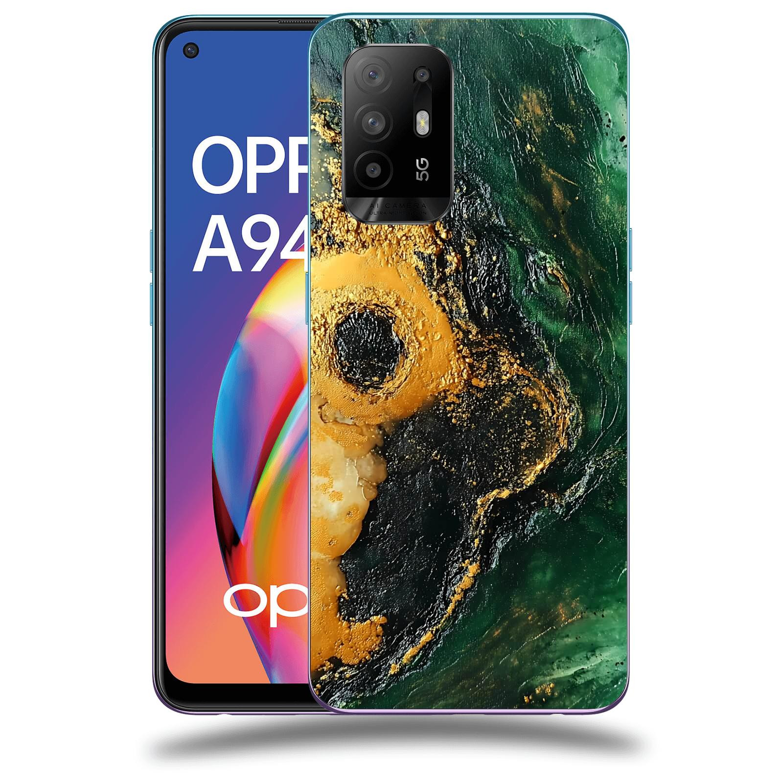 ACOVER Kryt na mobil OPPO A94 5G - Golden Moss IV