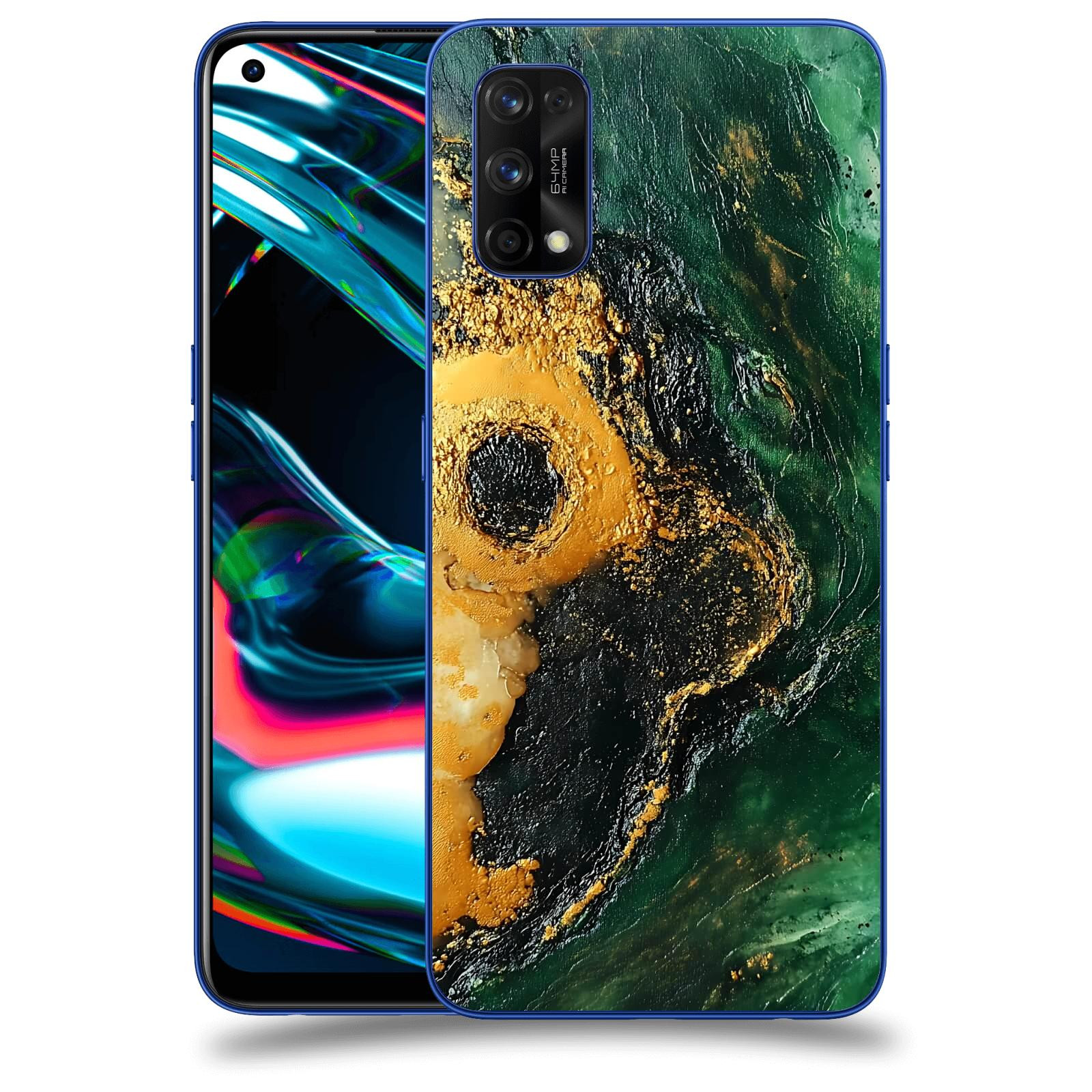 ACOVER Kryt na mobil Realme 7 Pro - Golden Moss IV