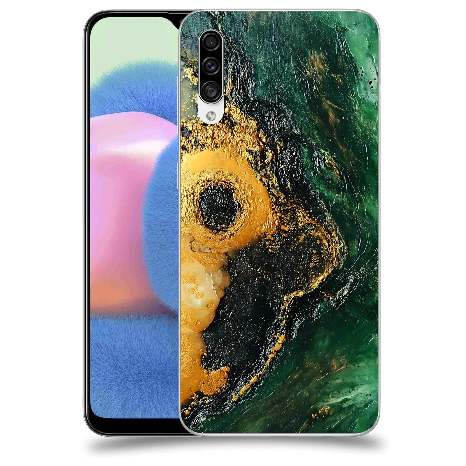 ACOVER Kryt na mobil Samsung Galaxy A30s A307F - Golden Moss IV