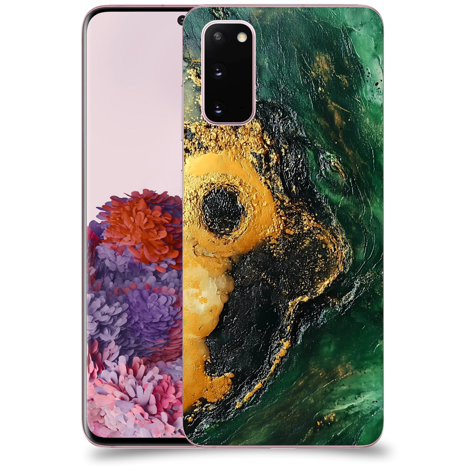 ACOVER Kryt na mobil Samsung Galaxy S20 G980F - Golden Moss IV