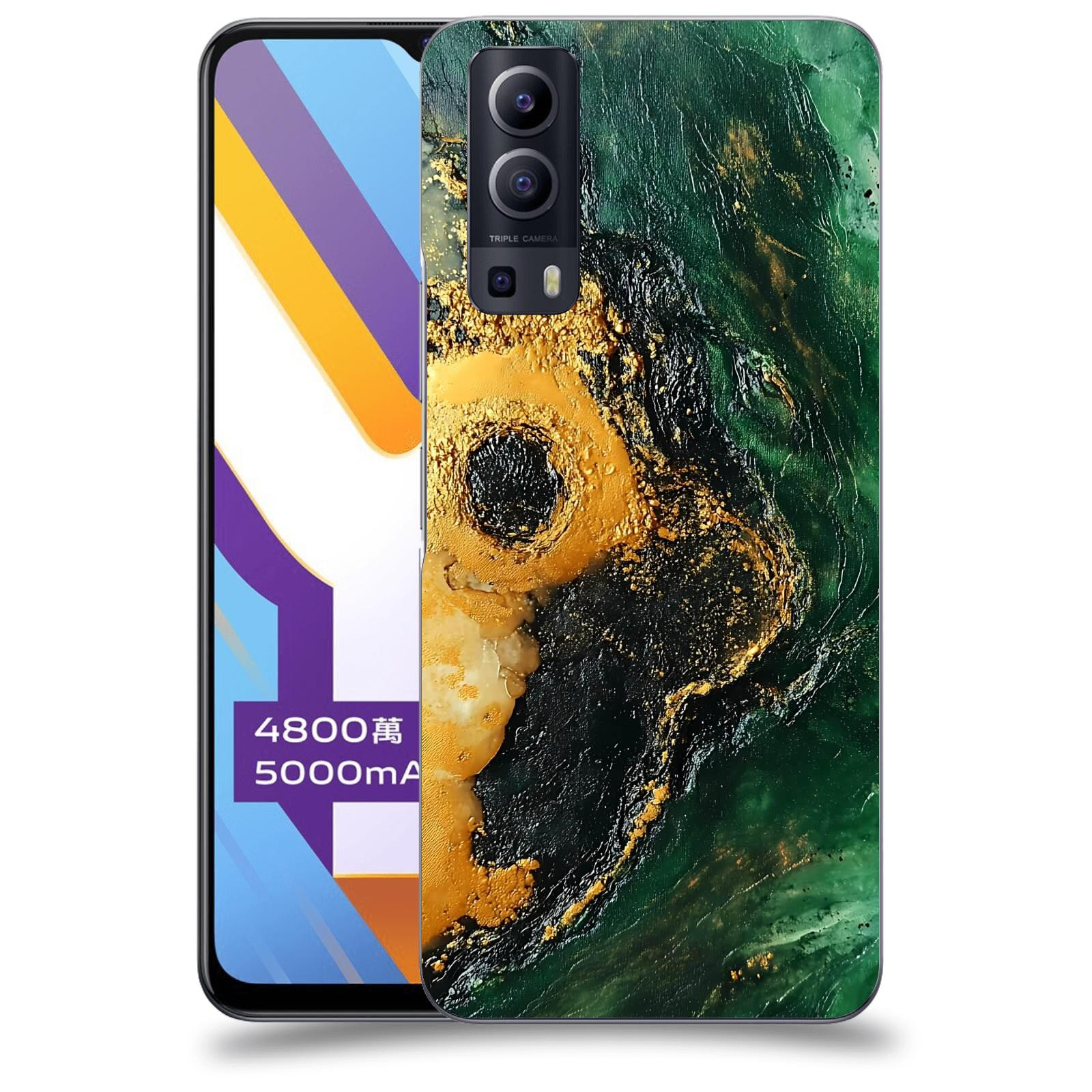 ACOVER Kryt na mobil Vivo Y52 5G - Golden Moss IV