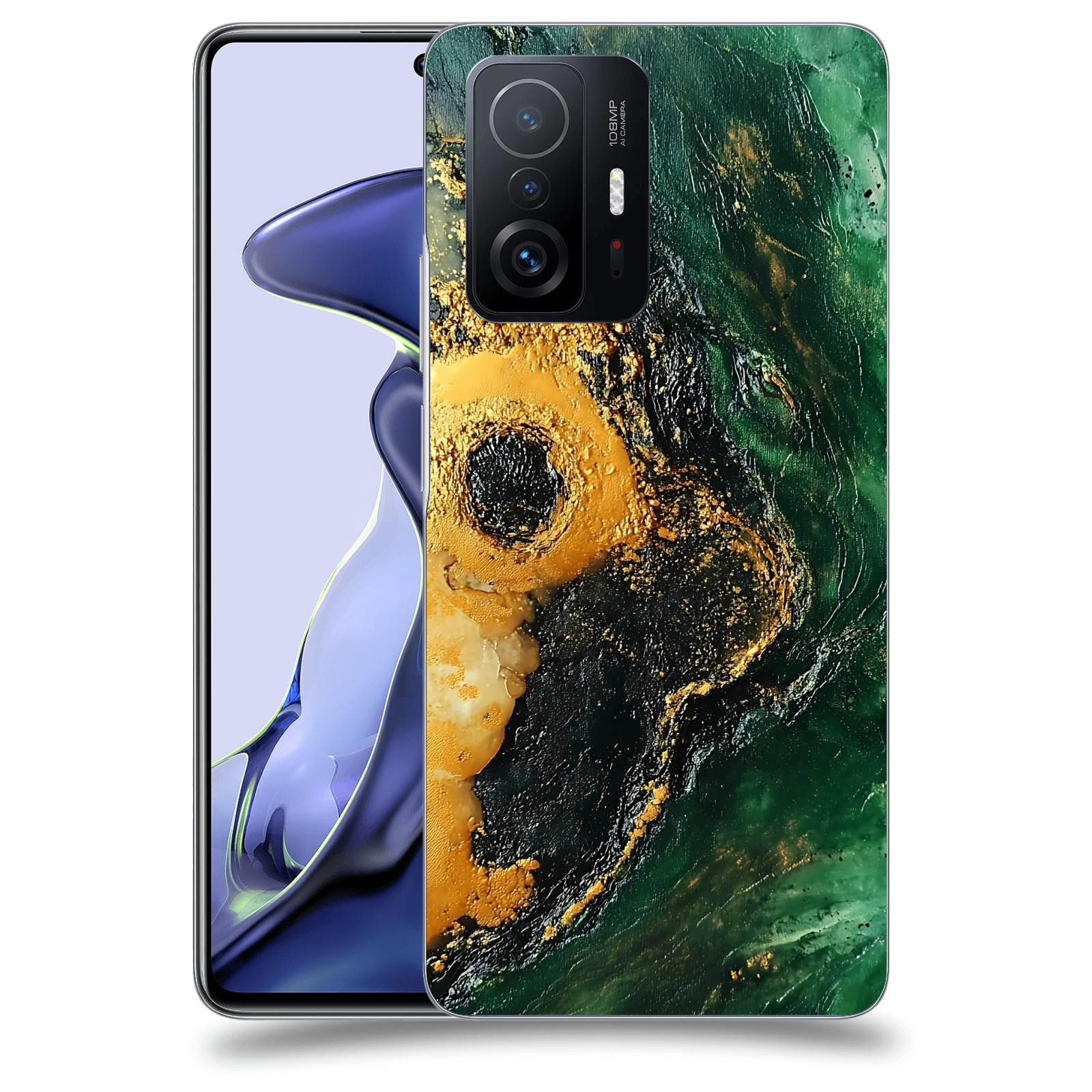 ACOVER Kryt na mobil Xiaomi 11T - Golden Moss IV