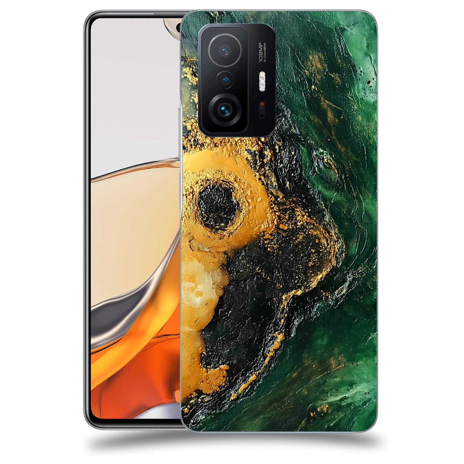 ACOVER Kryt na mobil Xiaomi 11T Pro - Golden Moss IV