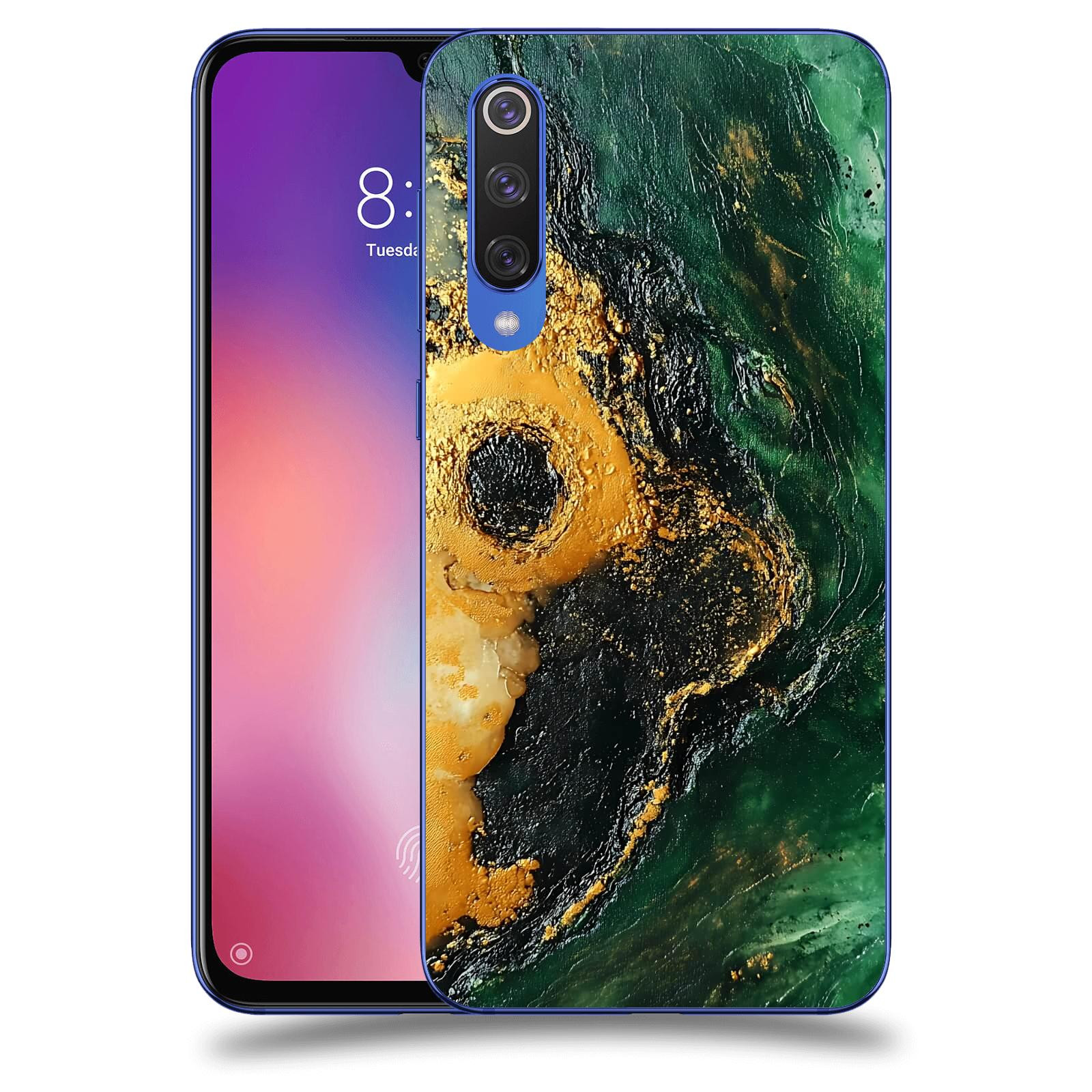 ACOVER Kryt na mobil Xiaomi Mi 9 SE - Golden Moss IV