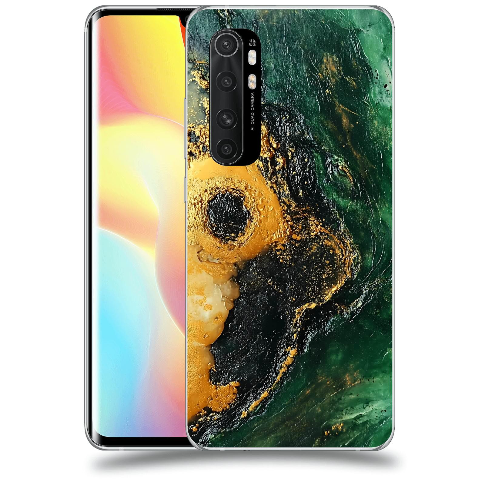 ACOVER Kryt na mobil Xiaomi Mi Note 10 Lite - Golden Moss IV