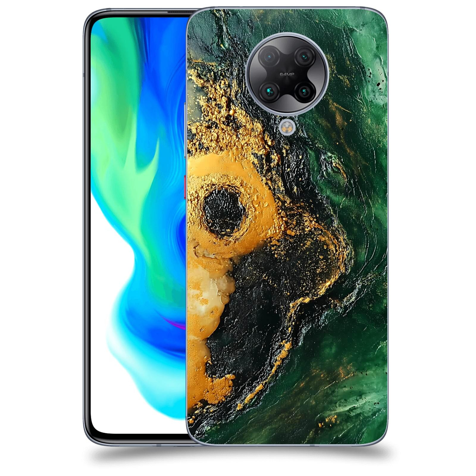 ACOVER Kryt na mobil Xiaomi Poco F2 Pro - Golden Moss IV
