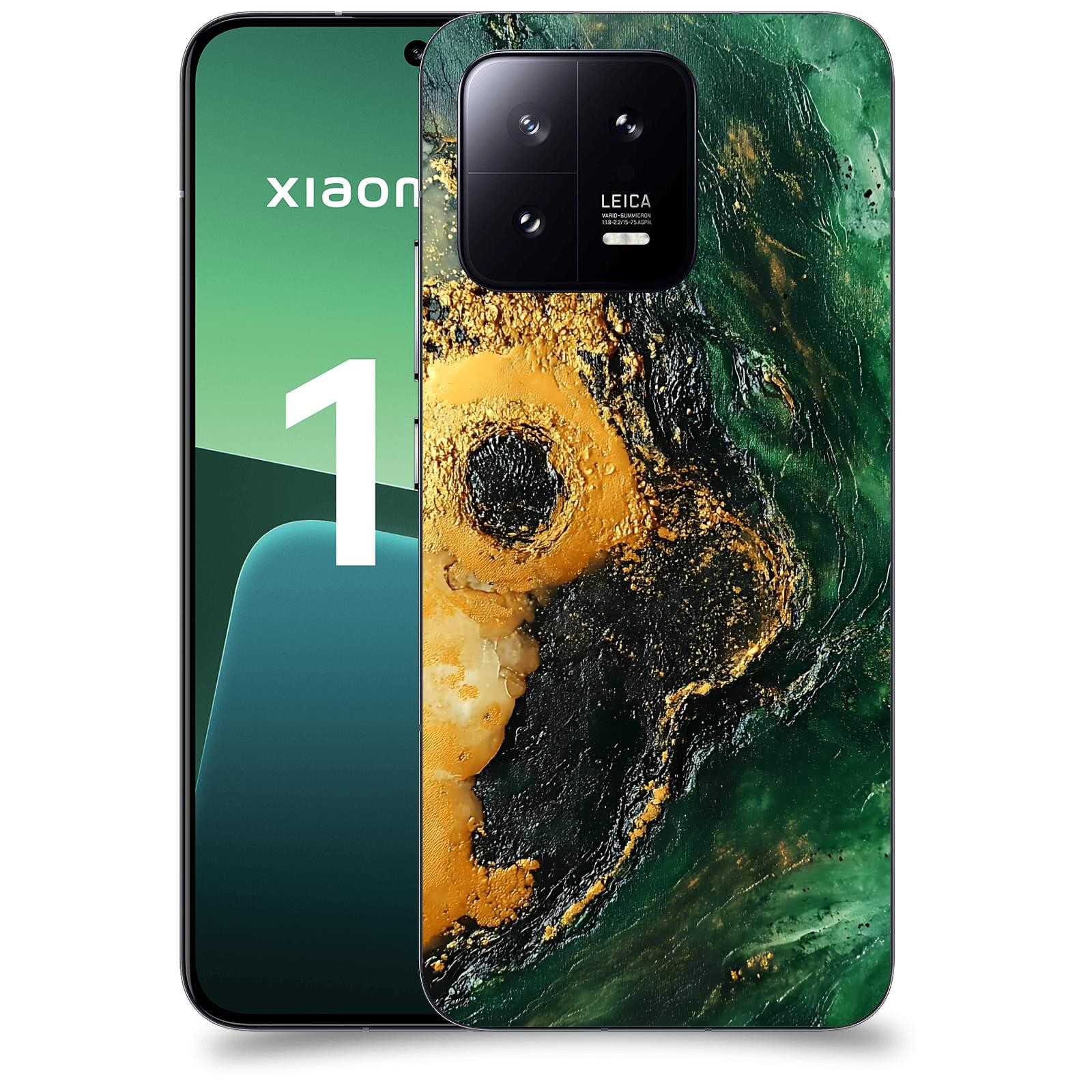 ACOVER Kryt na mobil Xiaomi 13 - Golden Moss IV