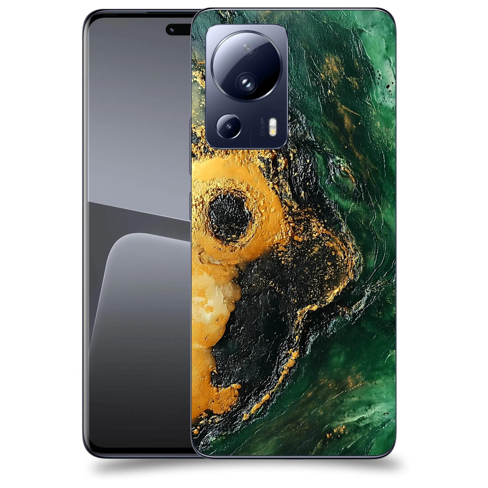 ACOVER Kryt na mobil Xiaomi 13 Lite - Golden Moss IV