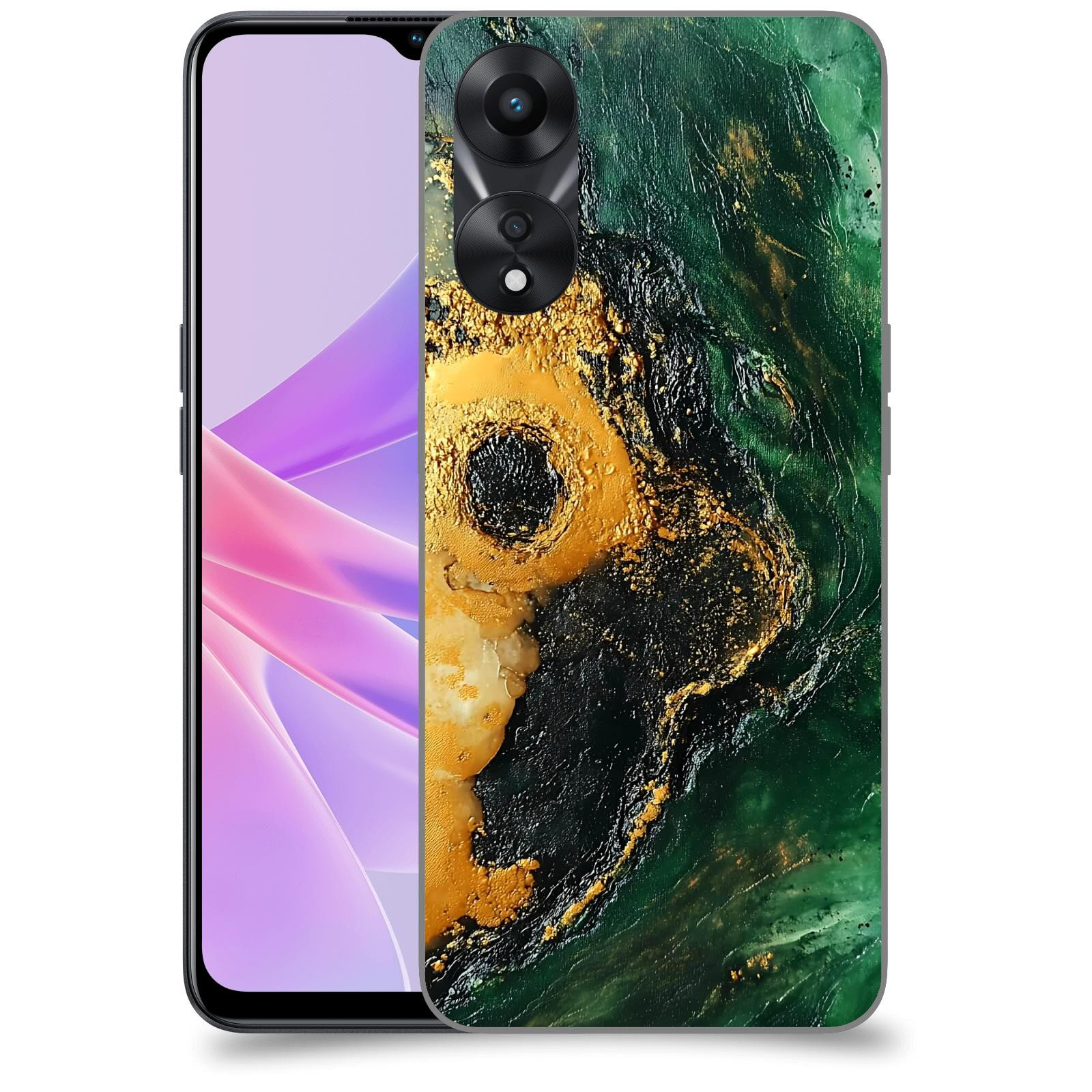 ACOVER Kryt na mobil OPPO A78 5G - Golden Moss IV
