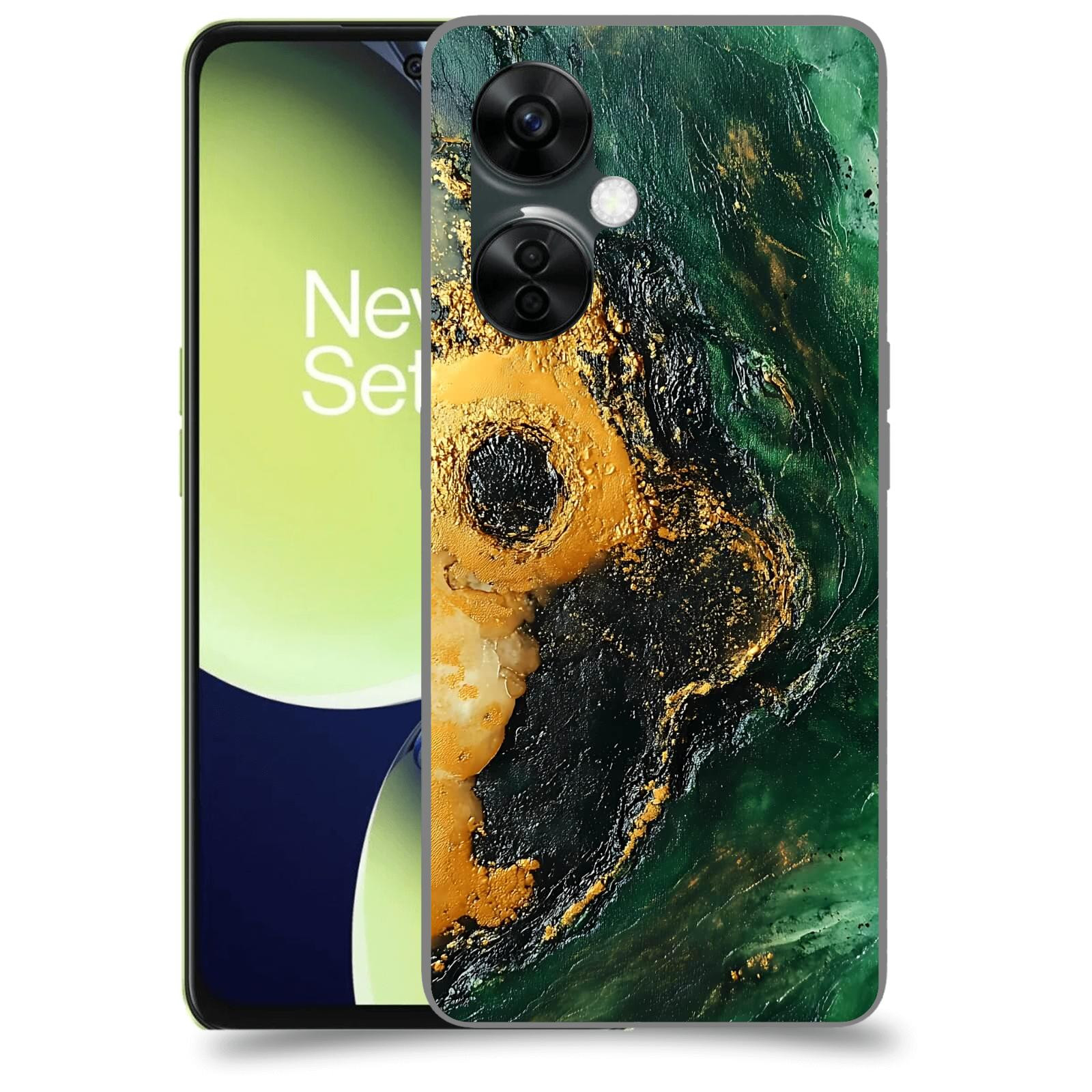ACOVER Kryt na mobil OnePlus Nord CE 3 Lite 5G - Golden Moss IV