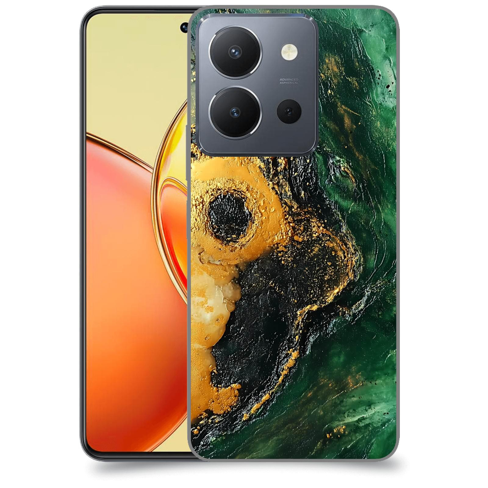 ACOVER Kryt na mobil Vivo Y36 - Golden Moss IV