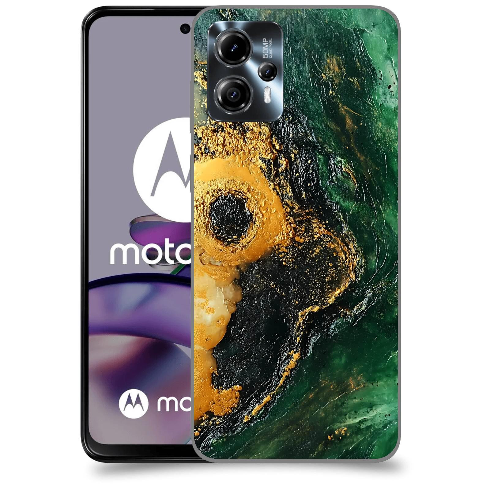 ACOVER Kryt na mobil Motorola Moto G13 - Golden Moss IV