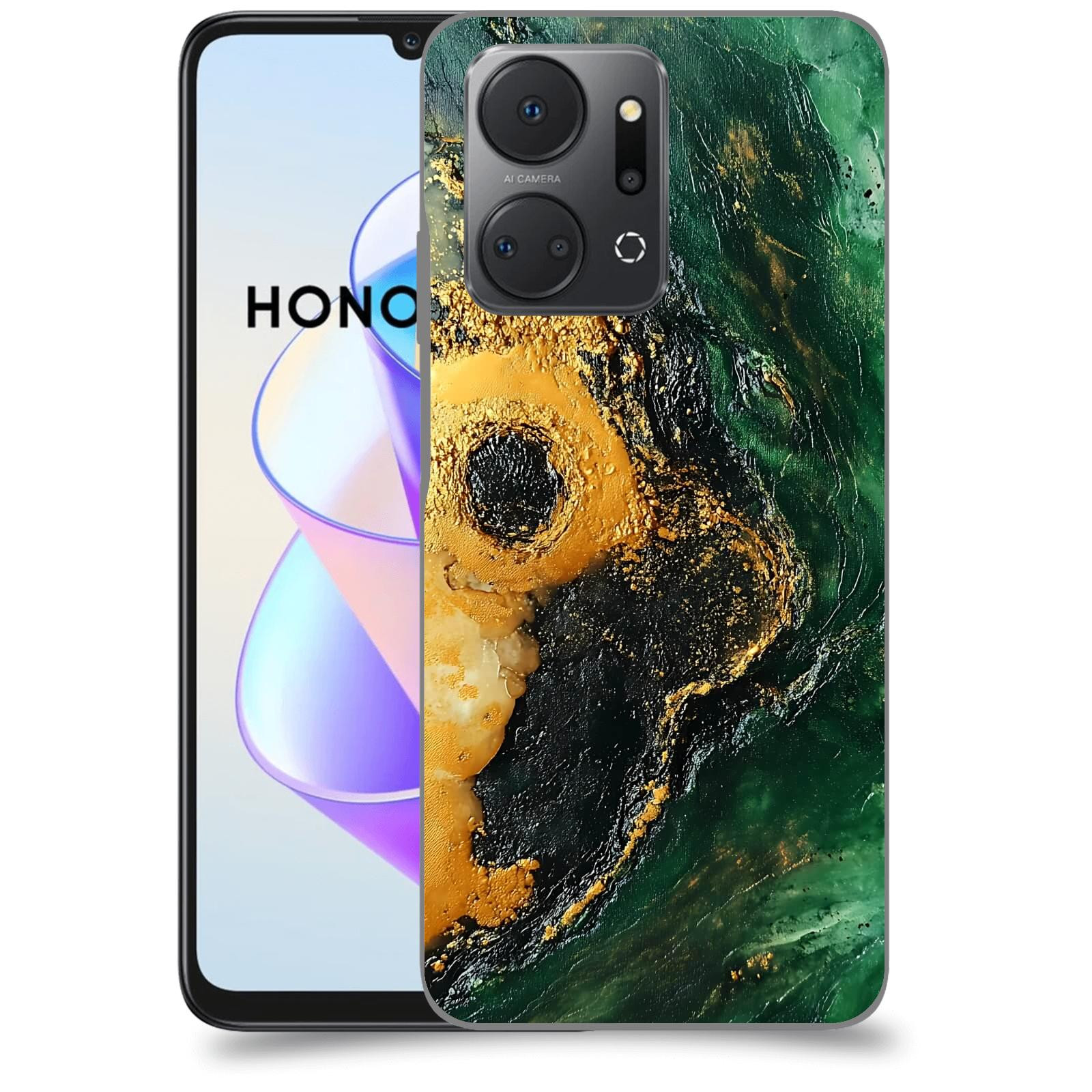 ACOVER Kryt na mobil HONOR X7a - Golden Moss IV