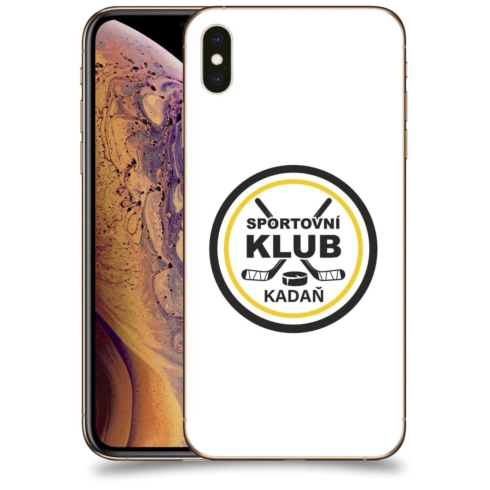 ACOVER Kryt na mobil Apple iPhone XS Max - SK Kadaň Logo