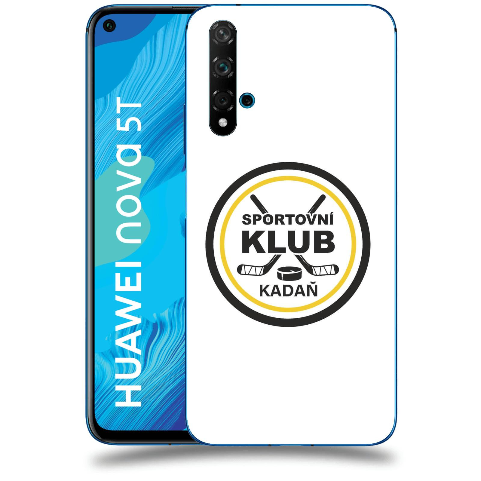 ACOVER Kryt na mobil Huawei Nova 5T - SK Kadaň Logo