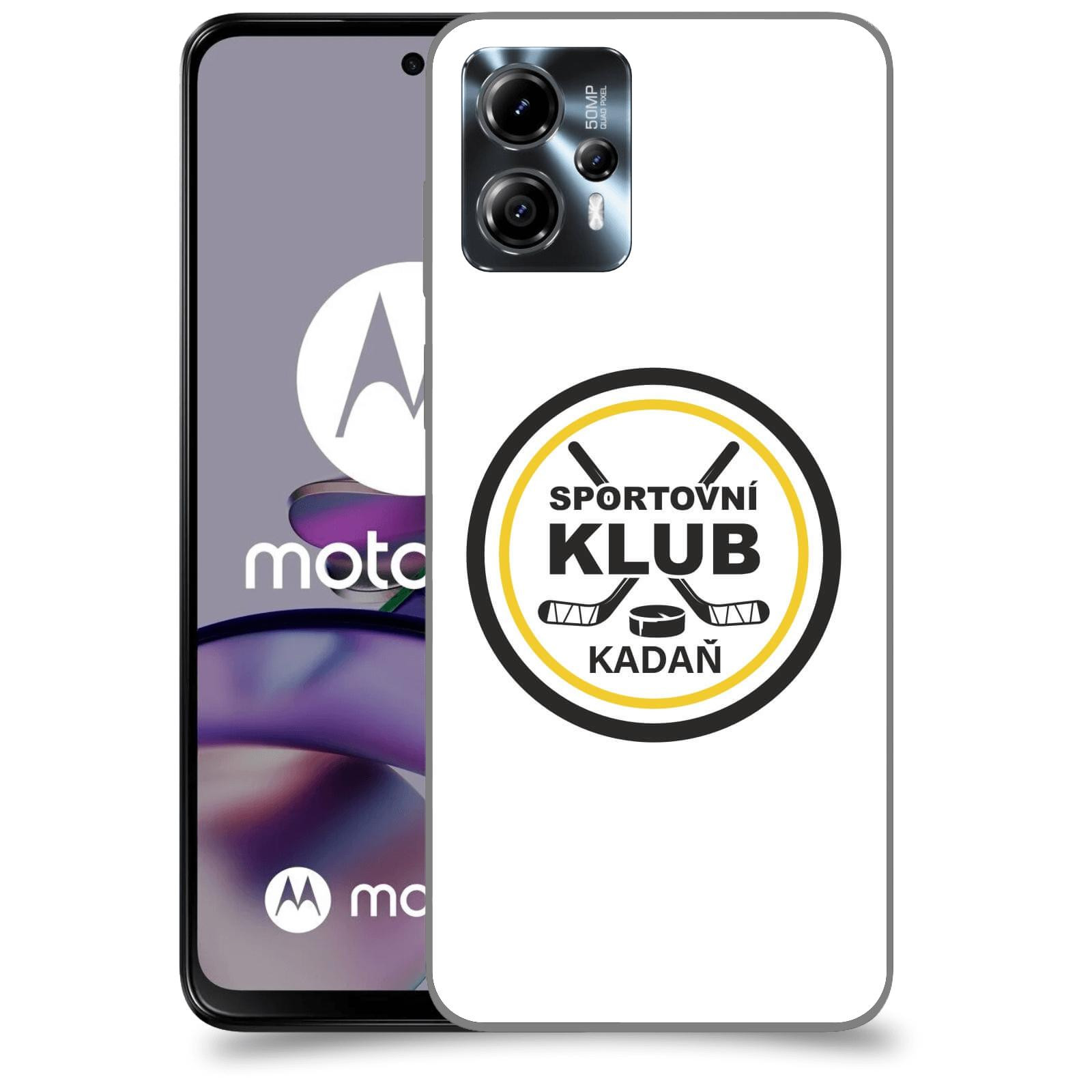 ACOVER Kryt na mobil Motorola Moto G13 - SK Kadaň Logo