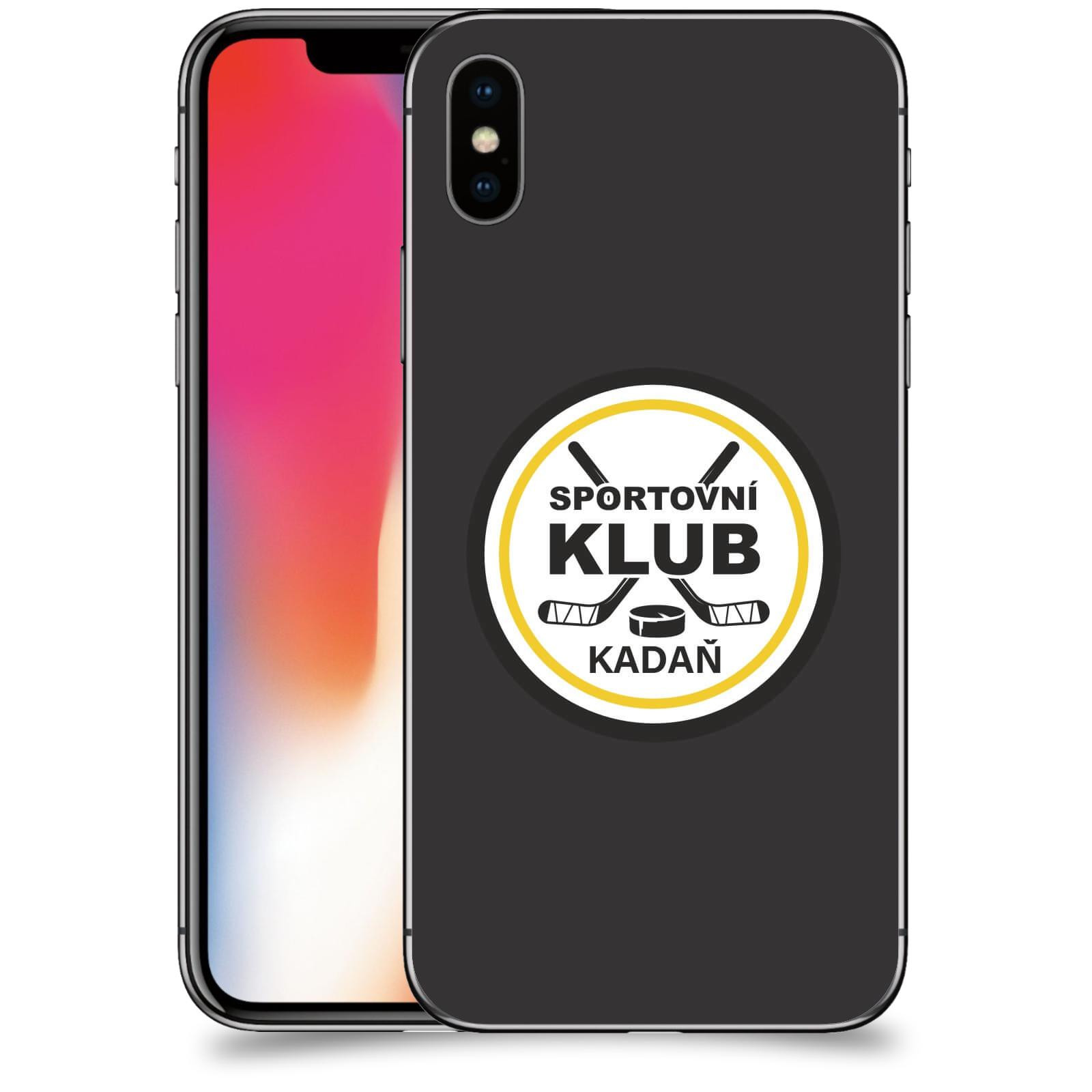 ACOVER Kryt na mobil Apple iPhone X/XS - SK Kadaň Logo II