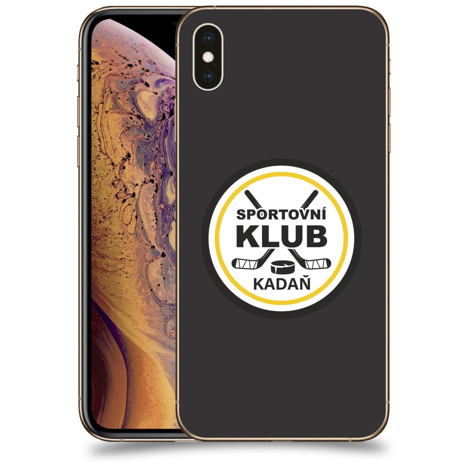 ACOVER Kryt na mobil Apple iPhone XS Max - SK Kadaň Logo II