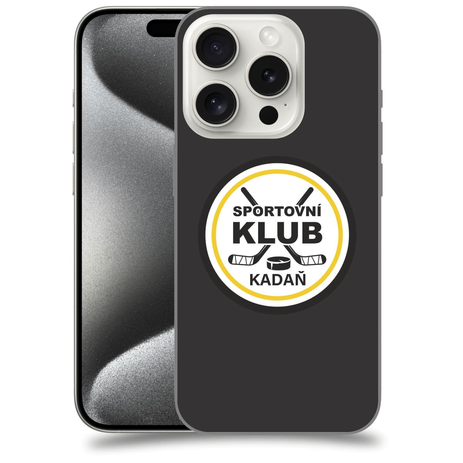 ACOVER Kryt na mobil Apple iPhone 15 pro - SK Kadaň Logo II