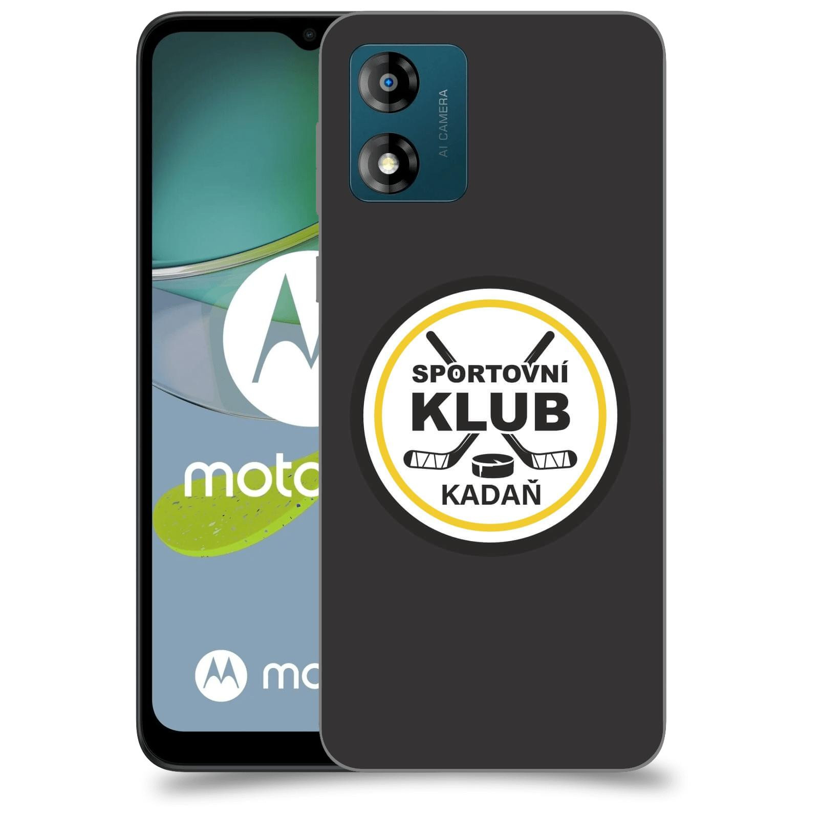 ACOVER Kryt na mobil Motorola Moto E13 - SK Kadaň Logo II