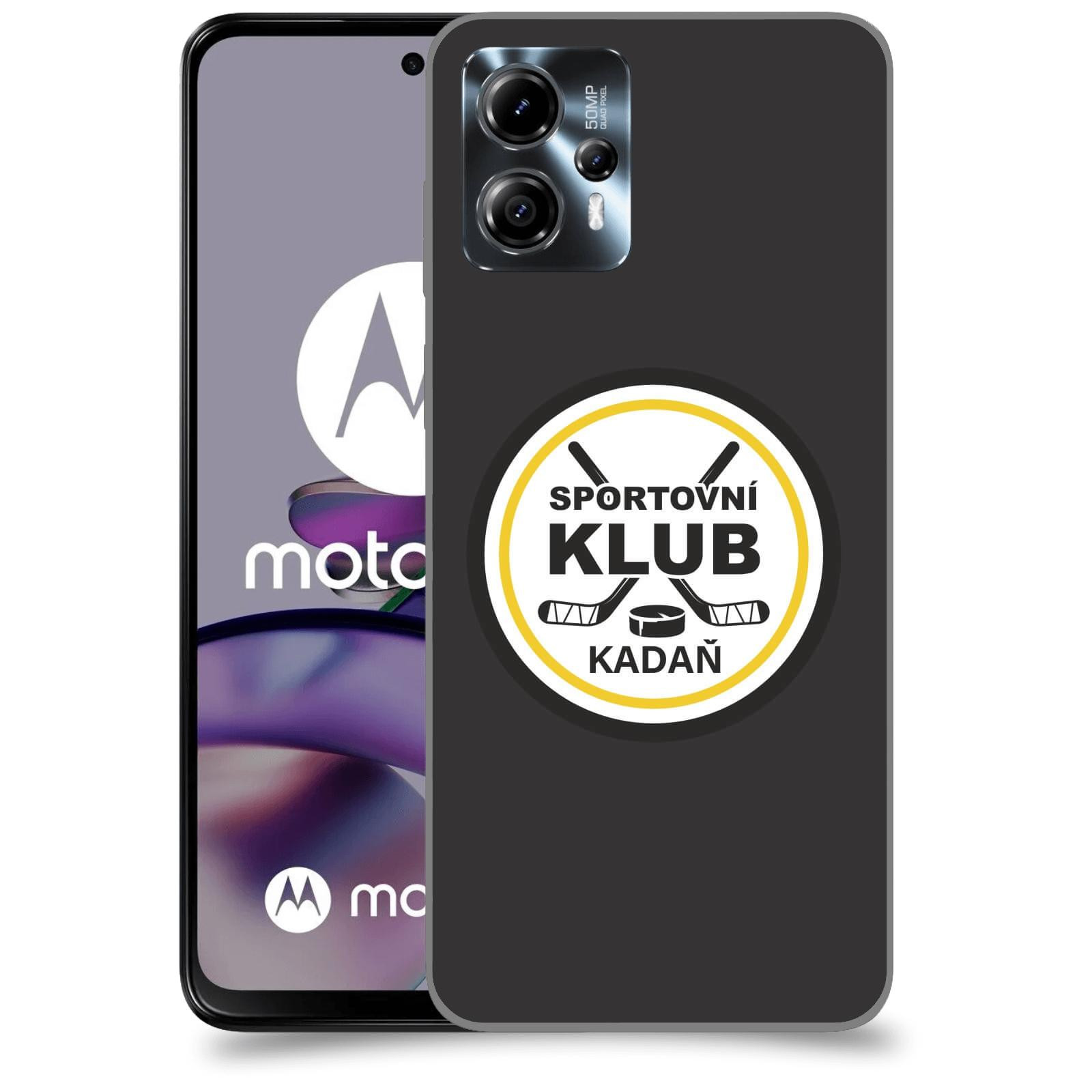 ACOVER Kryt na mobil Motorola Moto G13 - SK Kadaň Logo II