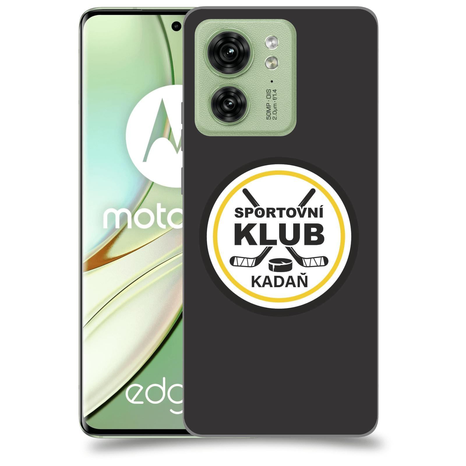 ACOVER Kryt na mobil Motorola EDGE 40 5G - SK Kadaň Logo II