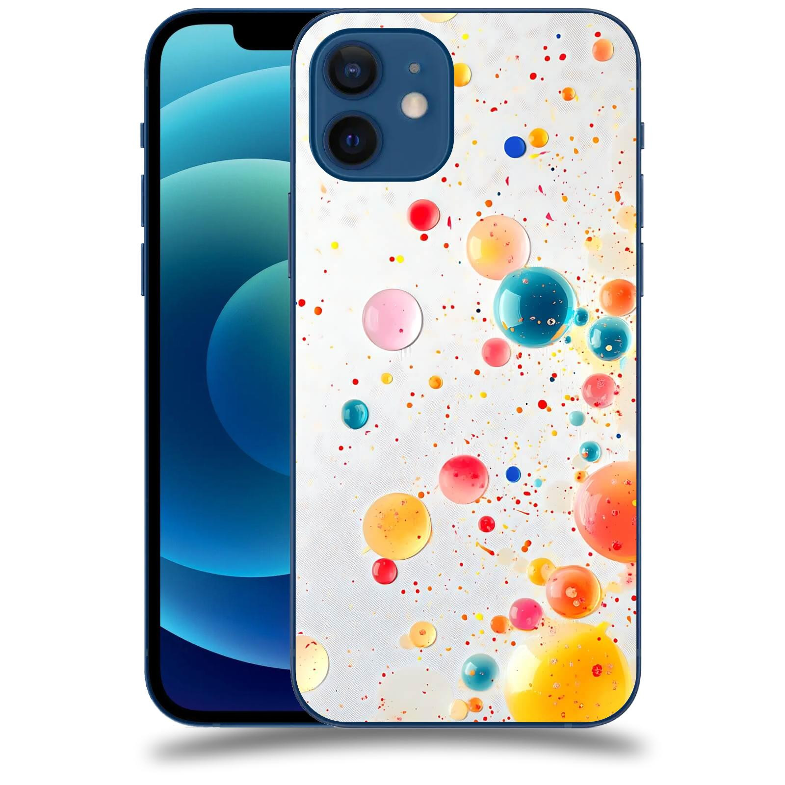ACOVER Kryt na mobil Apple iPhone 12 - Barevný výbuch