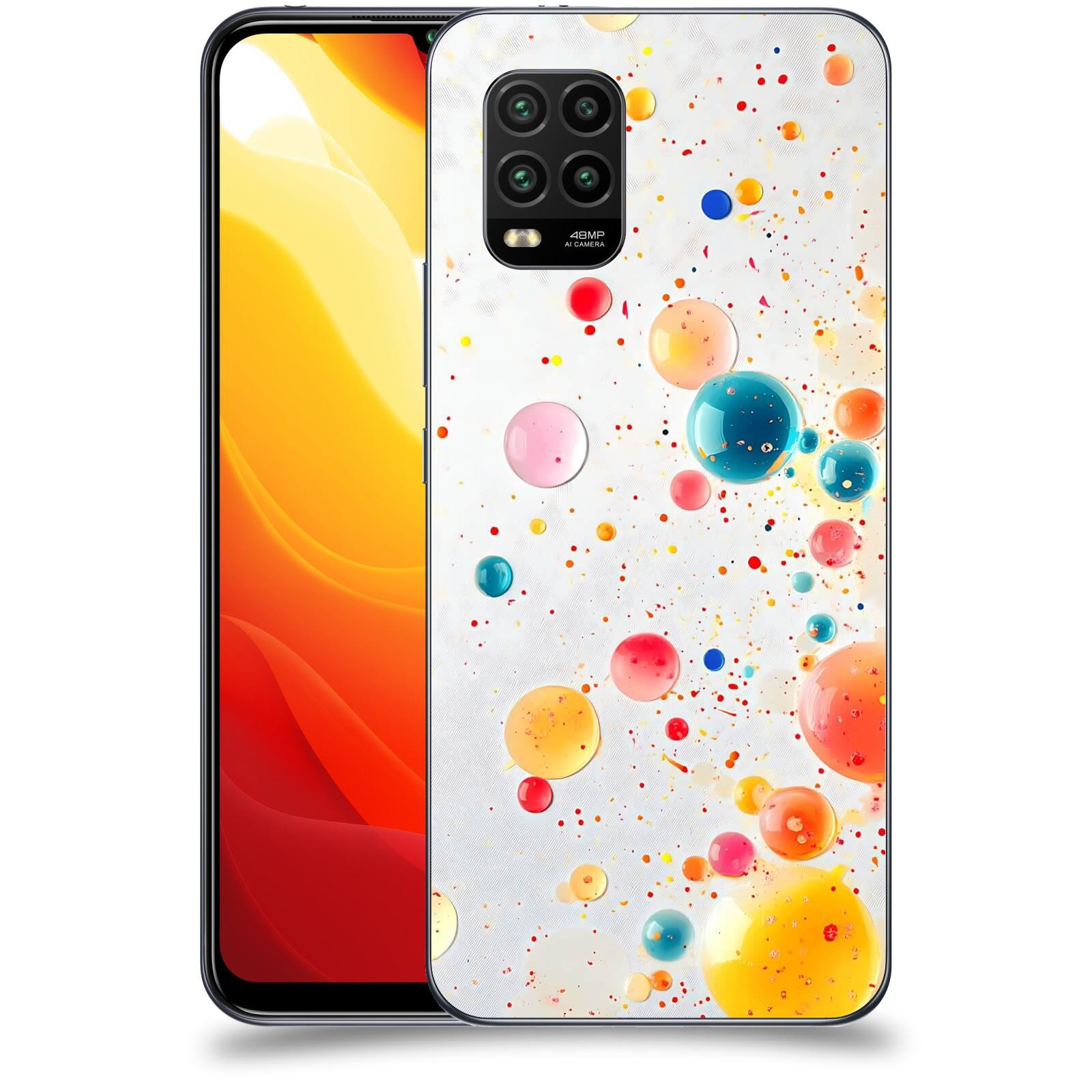 ACOVER Kryt na mobil Xiaomi Mi 10 Lite - Barevný výbuch