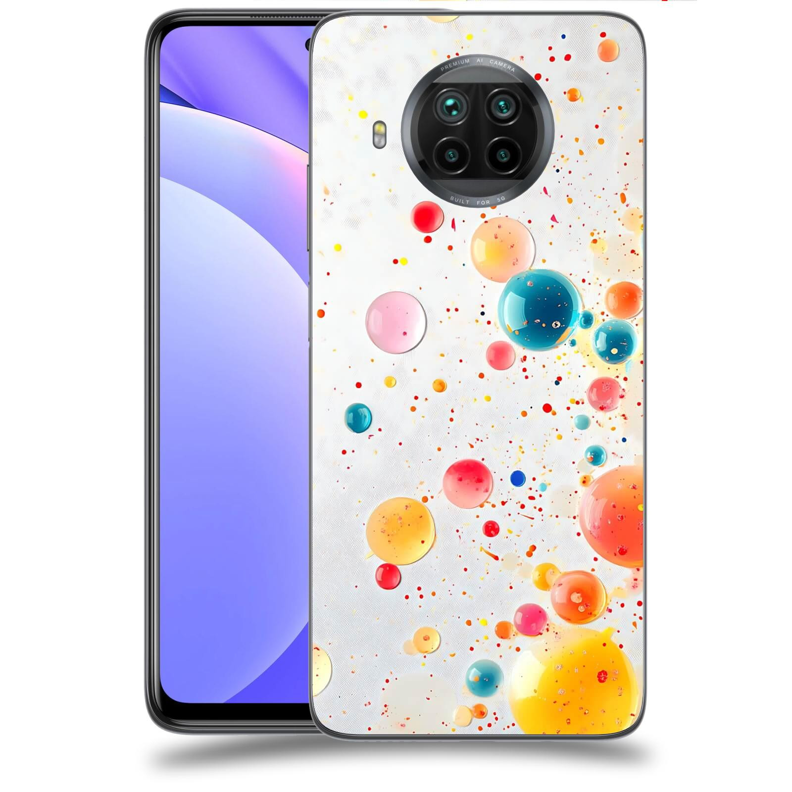 ACOVER Kryt na mobil Xiaomi Mi 10T Lite - Barevný výbuch
