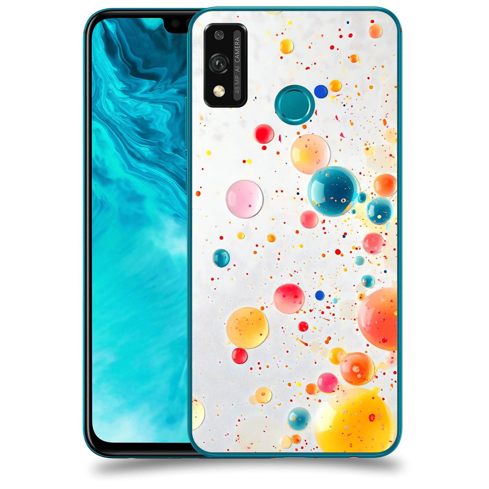 ACOVER Kryt na mobil Honor 9X Lite - Barevný výbuch