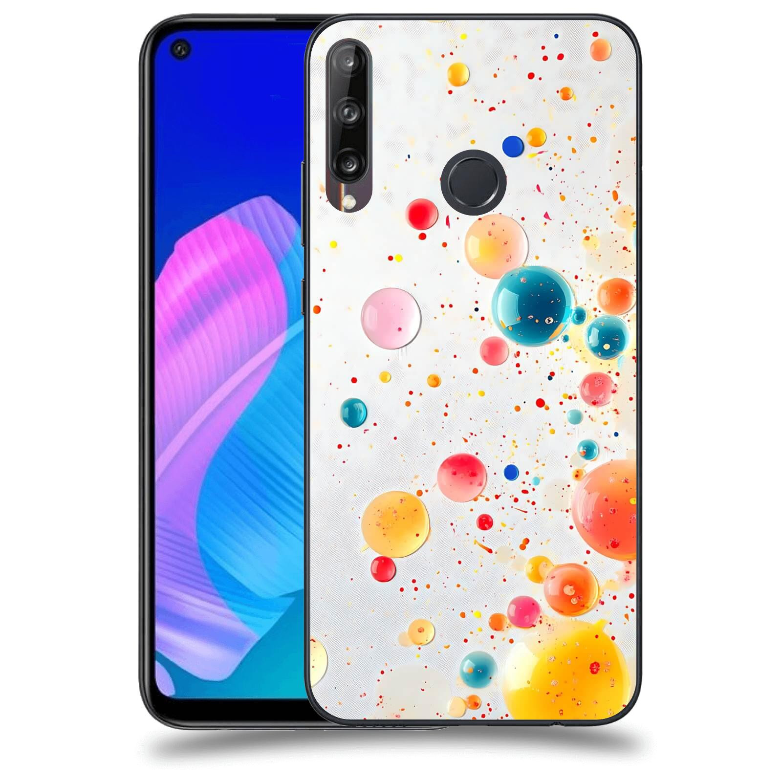 ACOVER Kryt na mobil Huawei P40 Lite E - Barevný výbuch