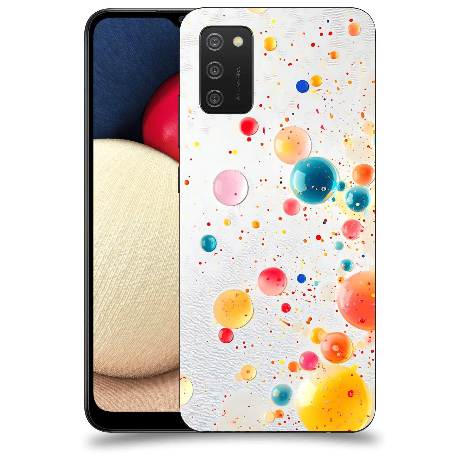 ACOVER Kryt na mobil Samsung Galaxy A02s A025G - Barevný výbuch