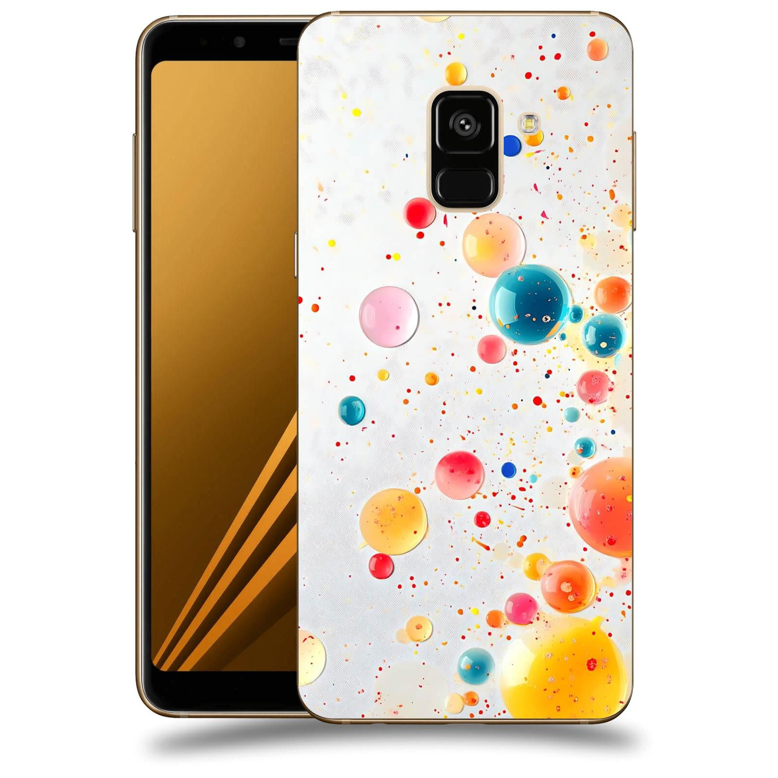 ACOVER Kryt na mobil Samsung Galaxy A8 2018 A530F - Barevný výbuch