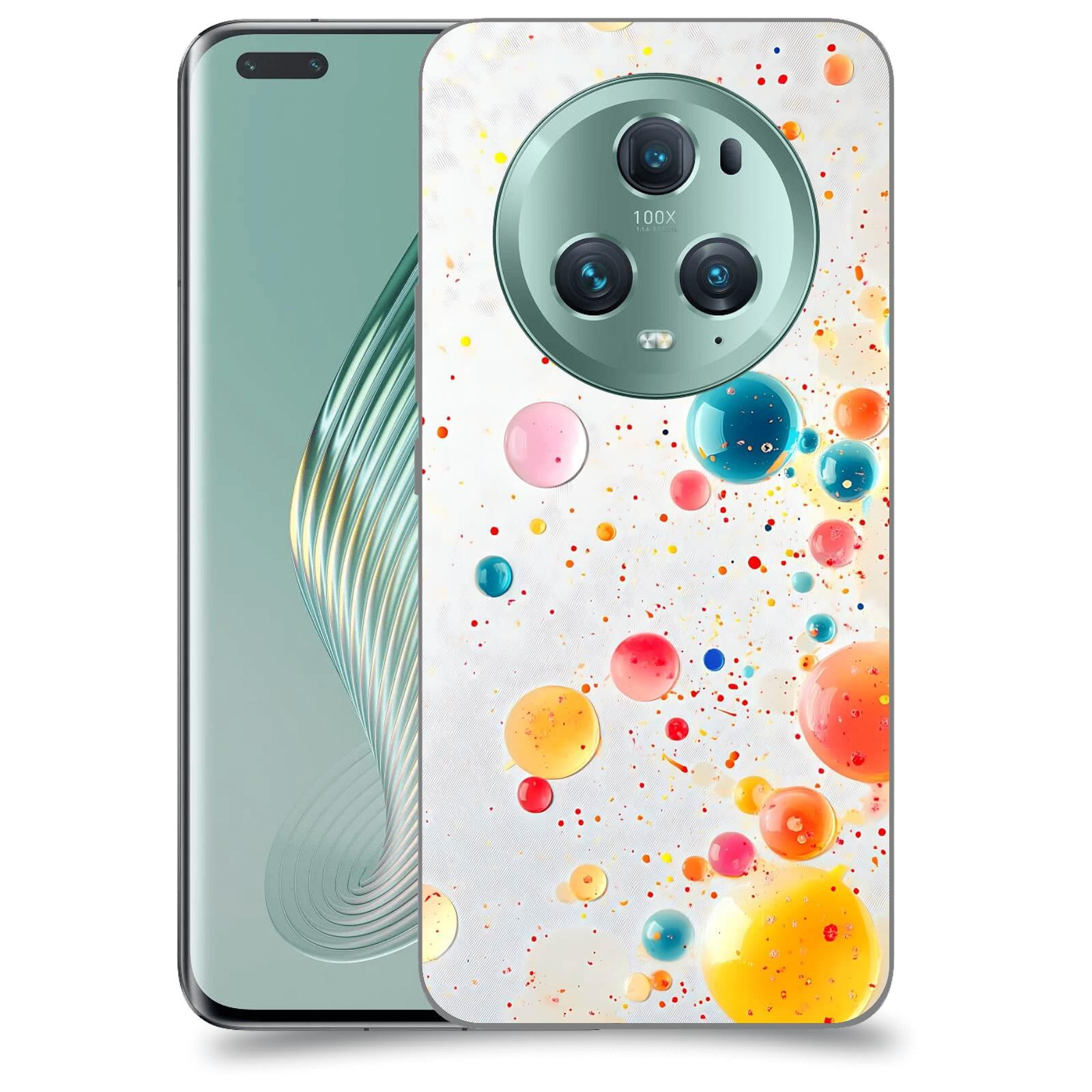 ACOVER Kryt na mobil Honor Magic5 Pro - Barevný výbuch