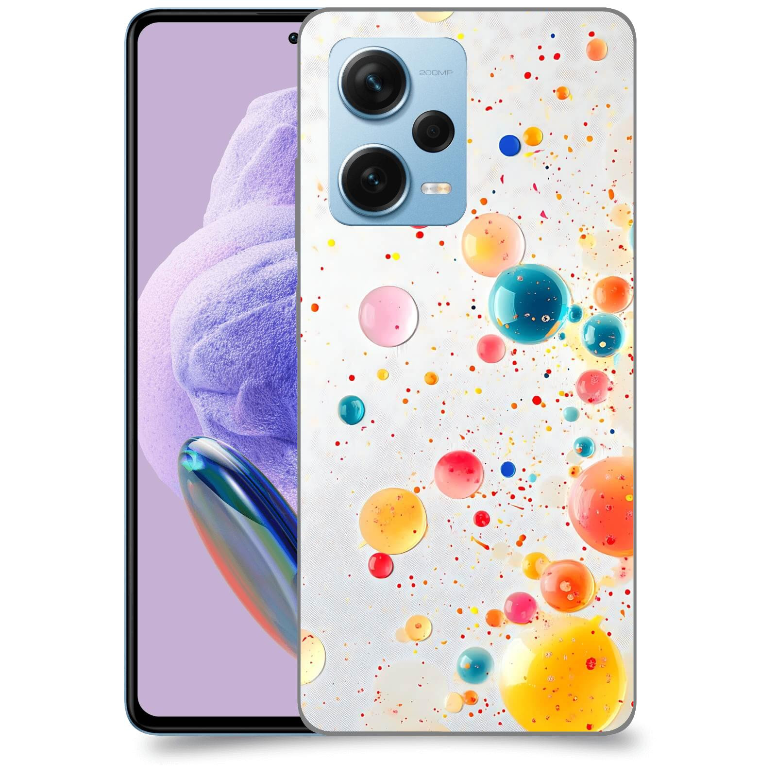 ACOVER Kryt na mobil Xiaomi Redmi Note 12 Pro+ 5G - Barevný výbuch