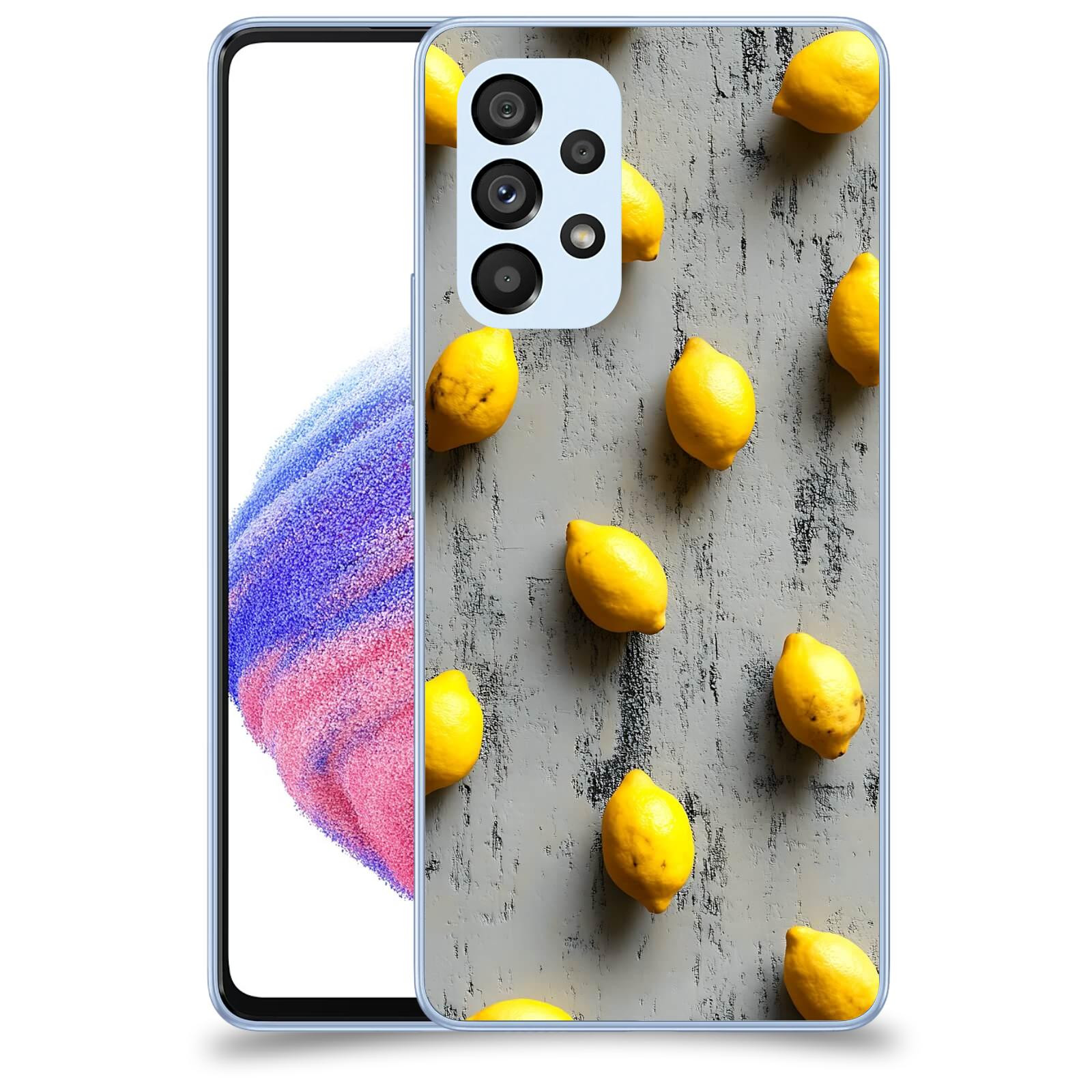 ACOVER Kryt na mobil Samsung Galaxy A32 5G A326B - Citrusová harmonie