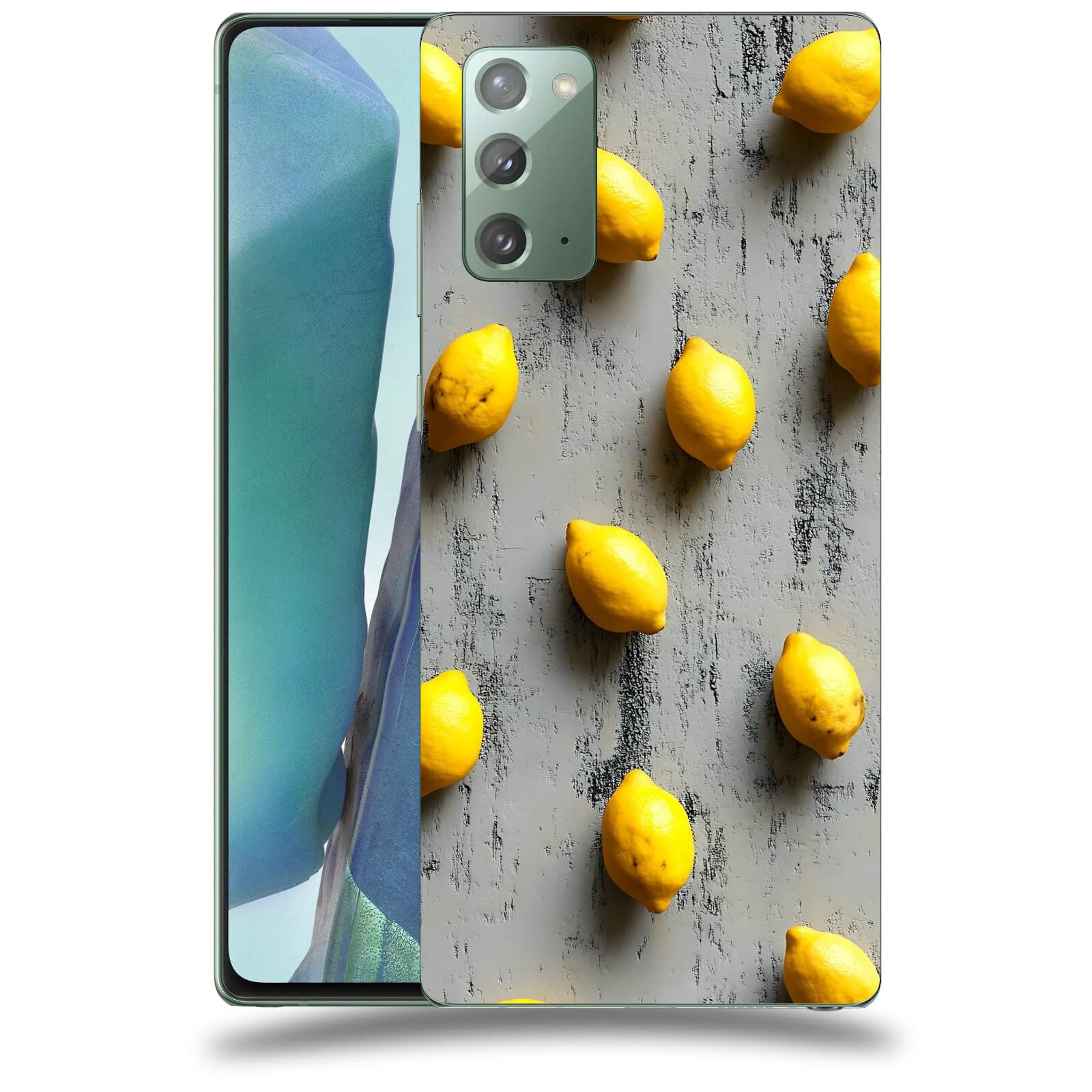 ACOVER Kryt na mobil Samsung Galaxy Note 20 - Citrusová harmonie