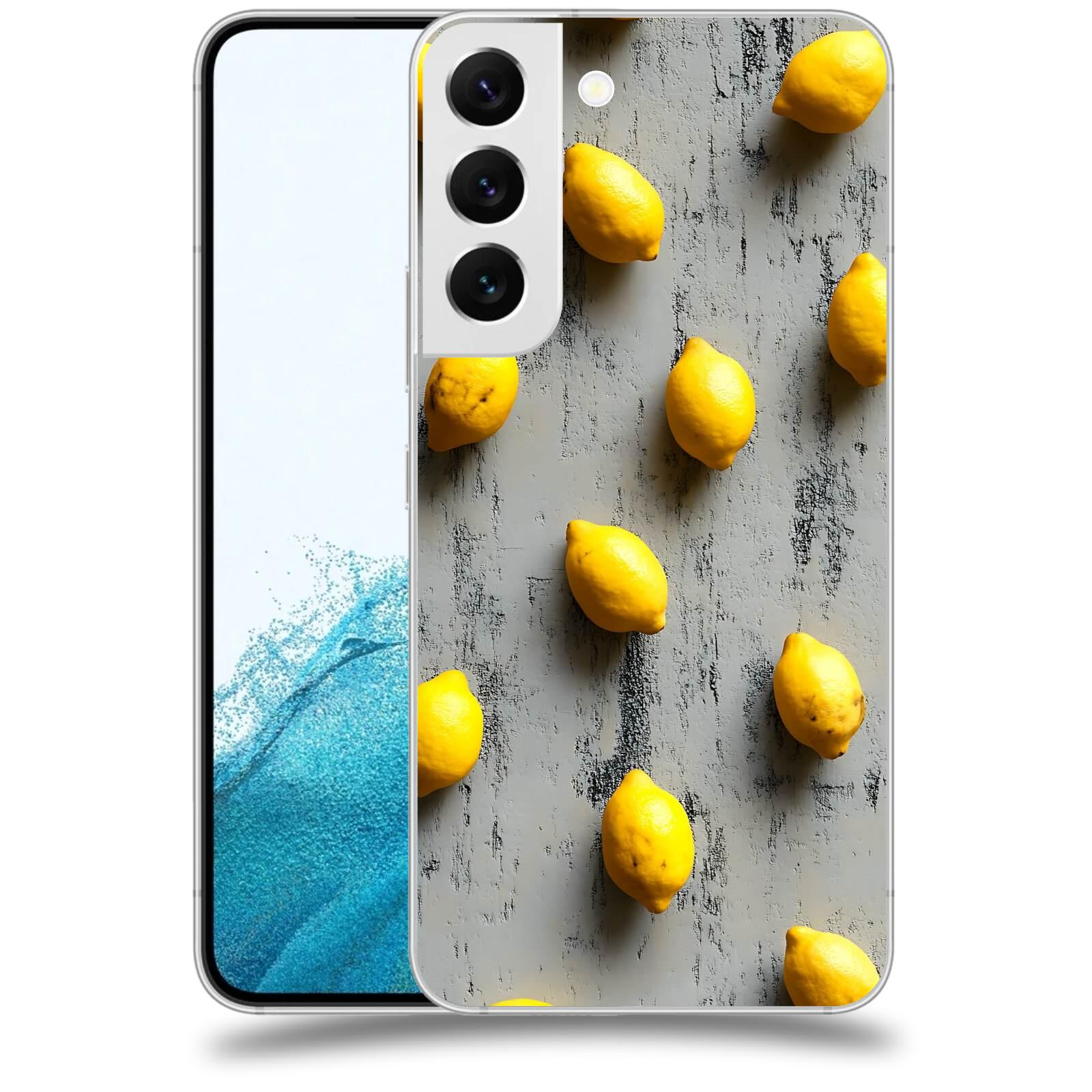 ACOVER Kryt na mobil Samsung Galaxy S22 5G - Citrusová harmonie