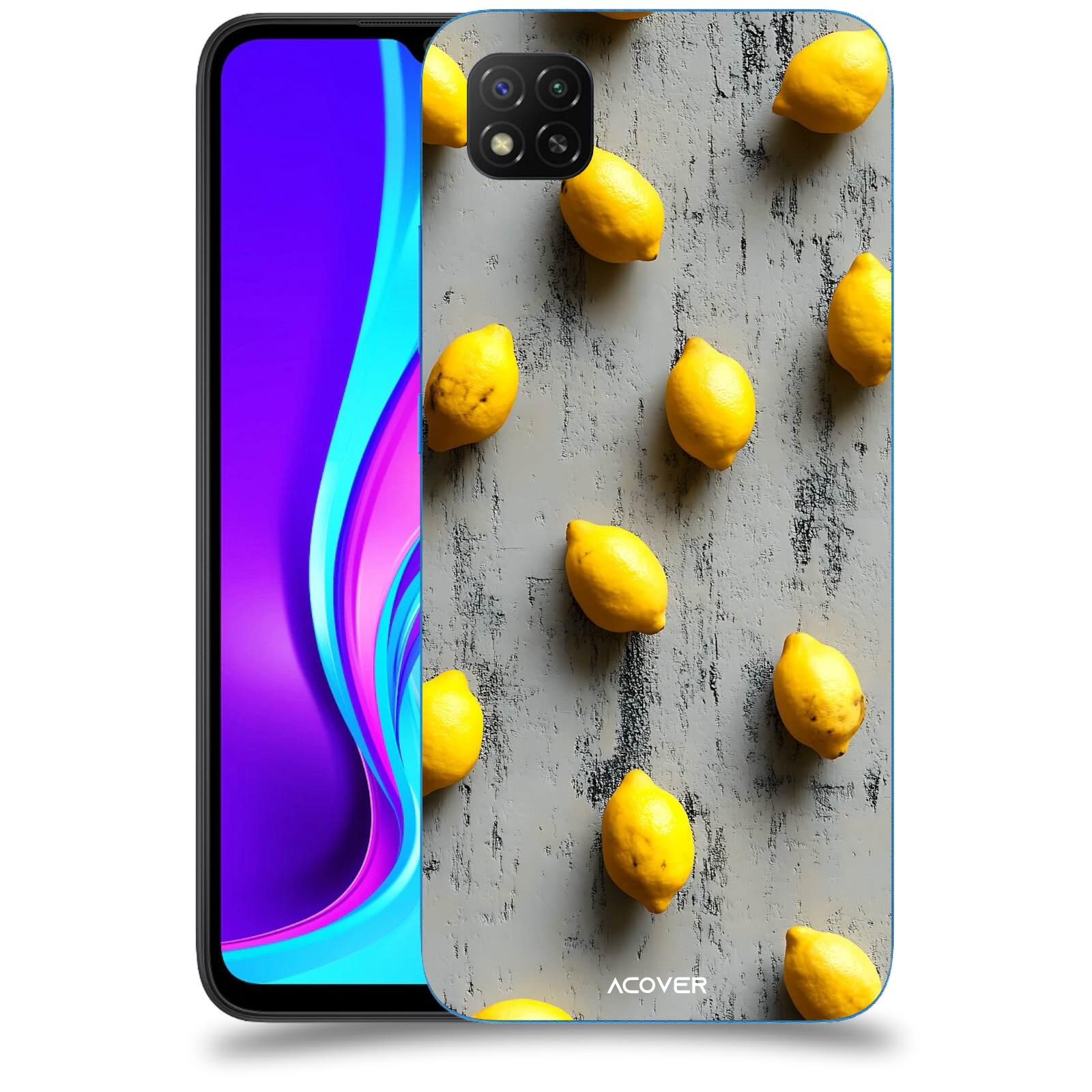 ACOVER Kryt na mobil Xiaomi Redmi 9C - Citrusová harmonie