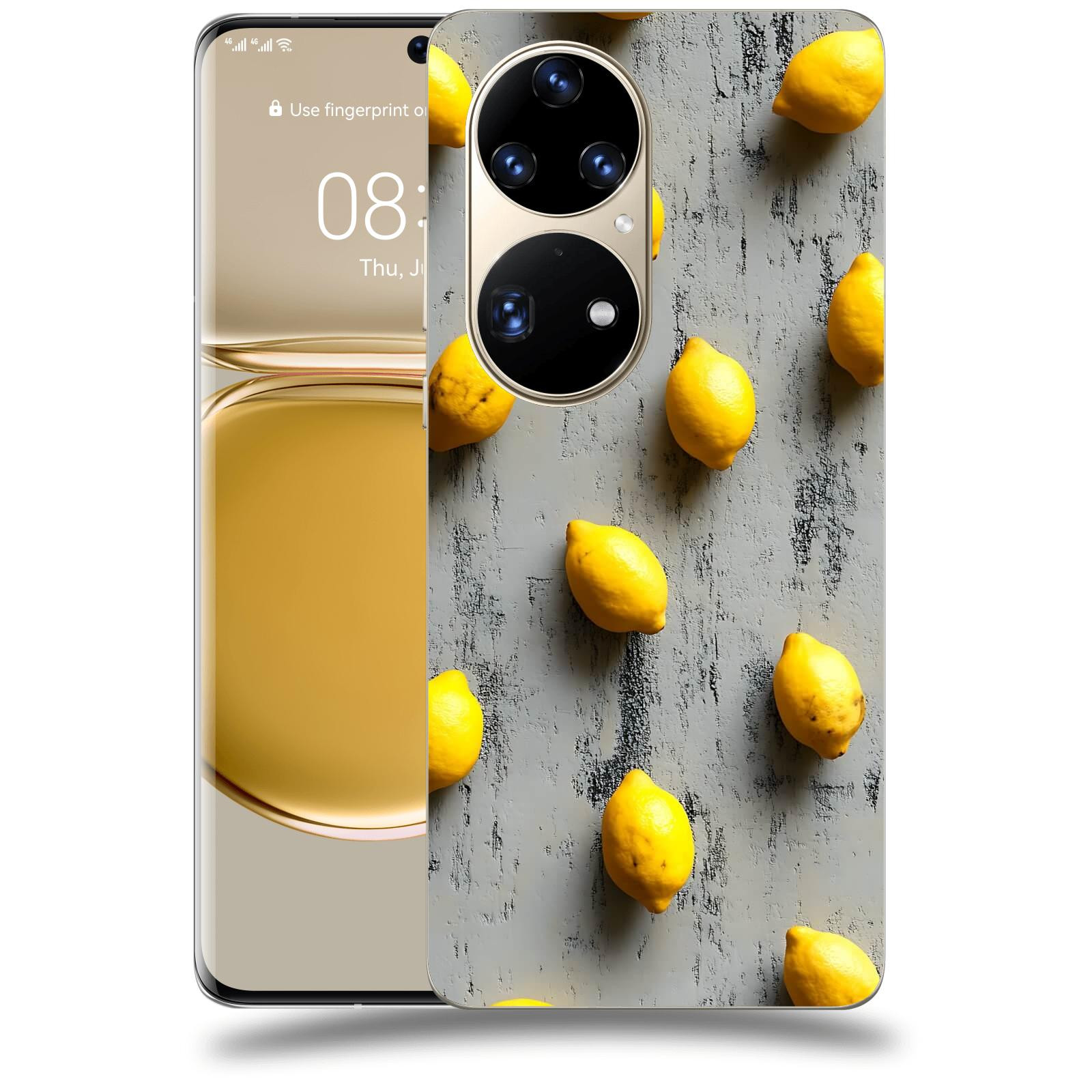 ACOVER Kryt na mobil Huawei P50 - Citrusová harmonie