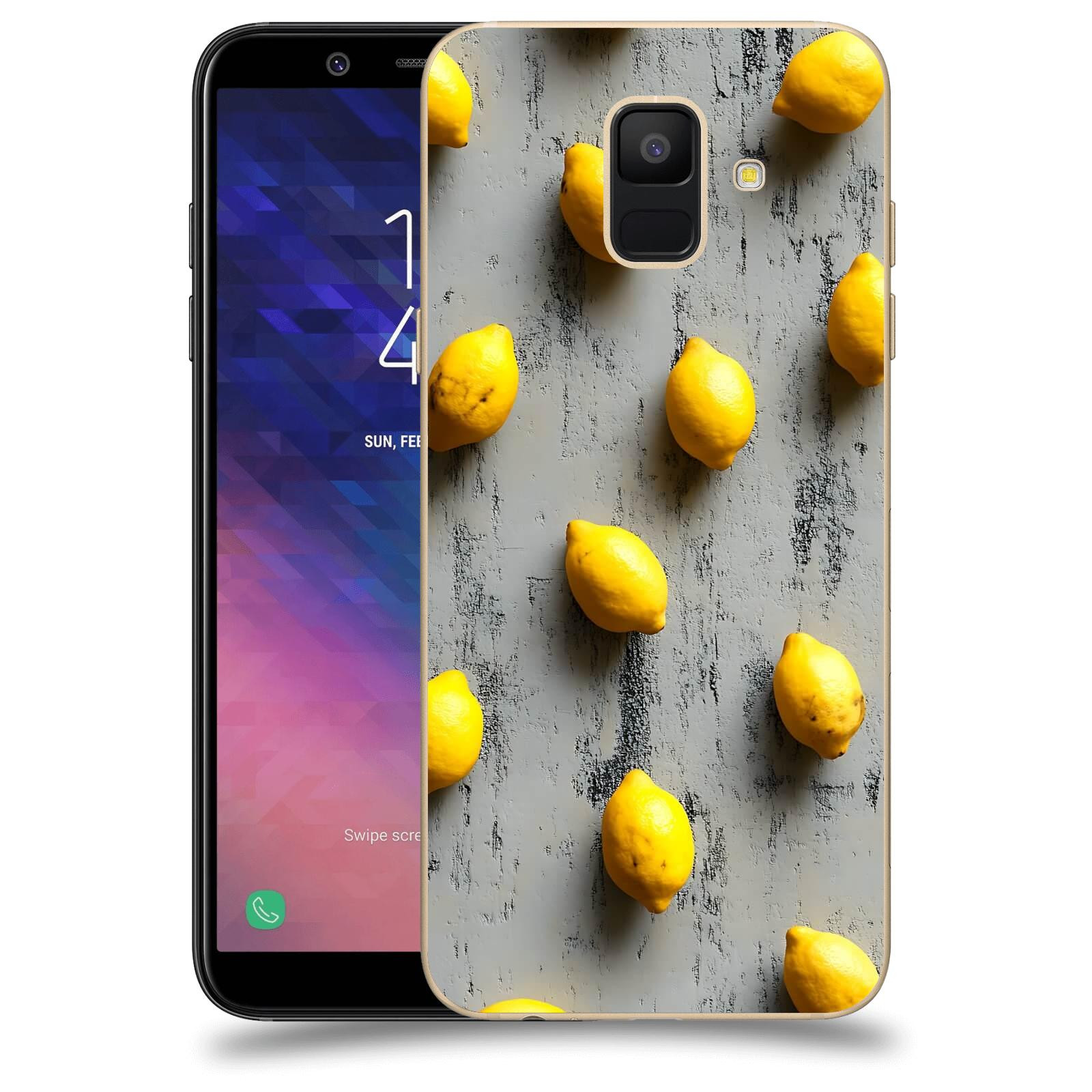 ACOVER Kryt na mobil Samsung Galaxy A6 A600F - Citrusová harmonie