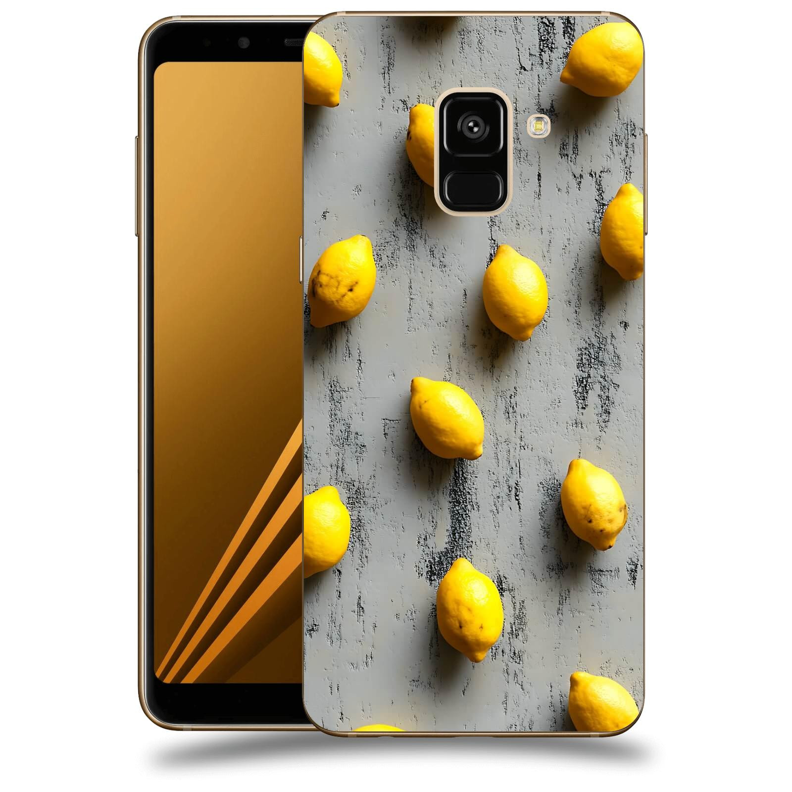 ACOVER Kryt na mobil Samsung Galaxy A8 2018 A530F - Citrusová harmonie