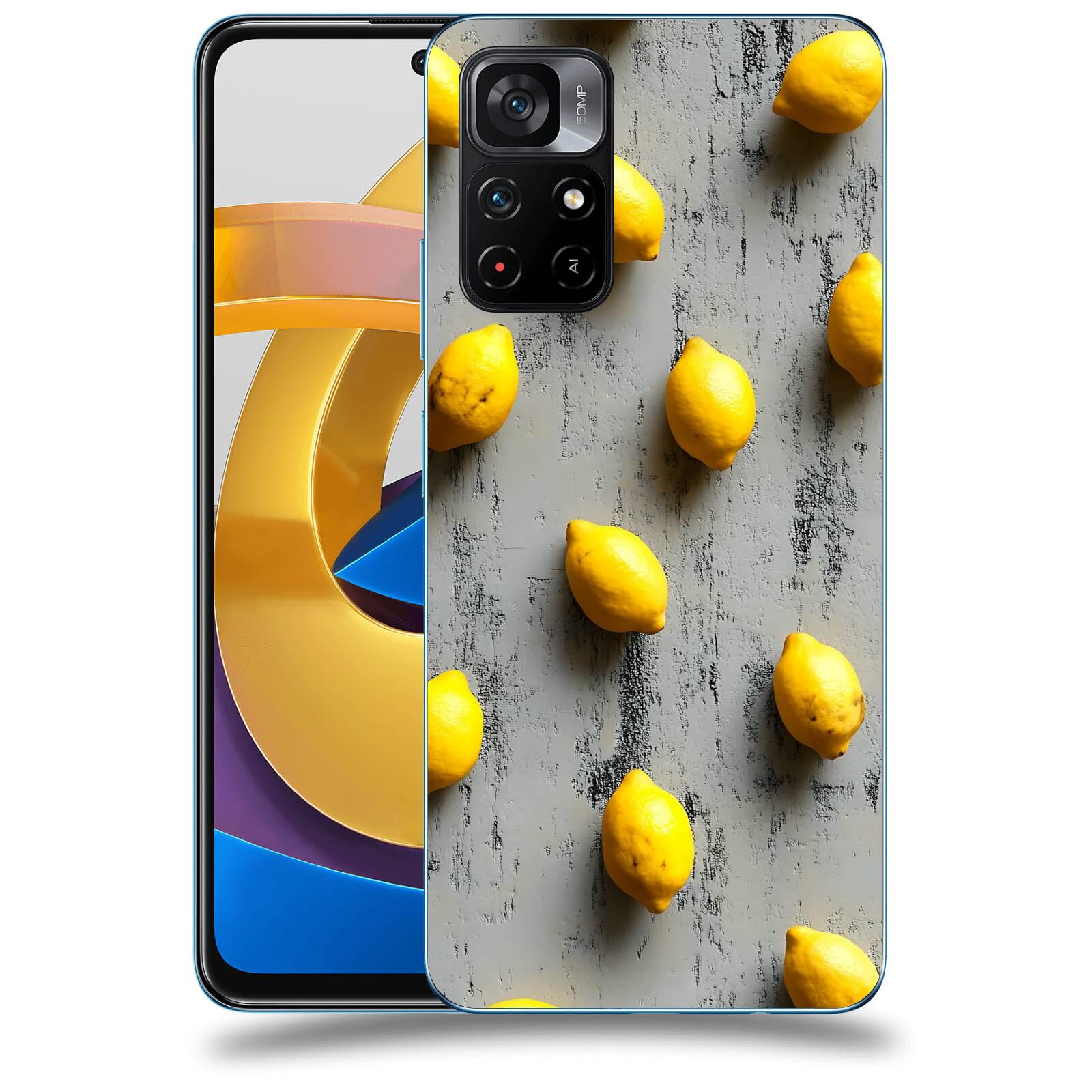 ACOVER Kryt na mobil Xiaomi Poco M4 Pro - Citrusová harmonie