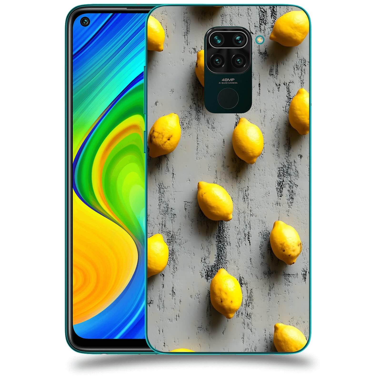 ACOVER Kryt na mobil Xiaomi Redmi Note 9 - Citrusová harmonie