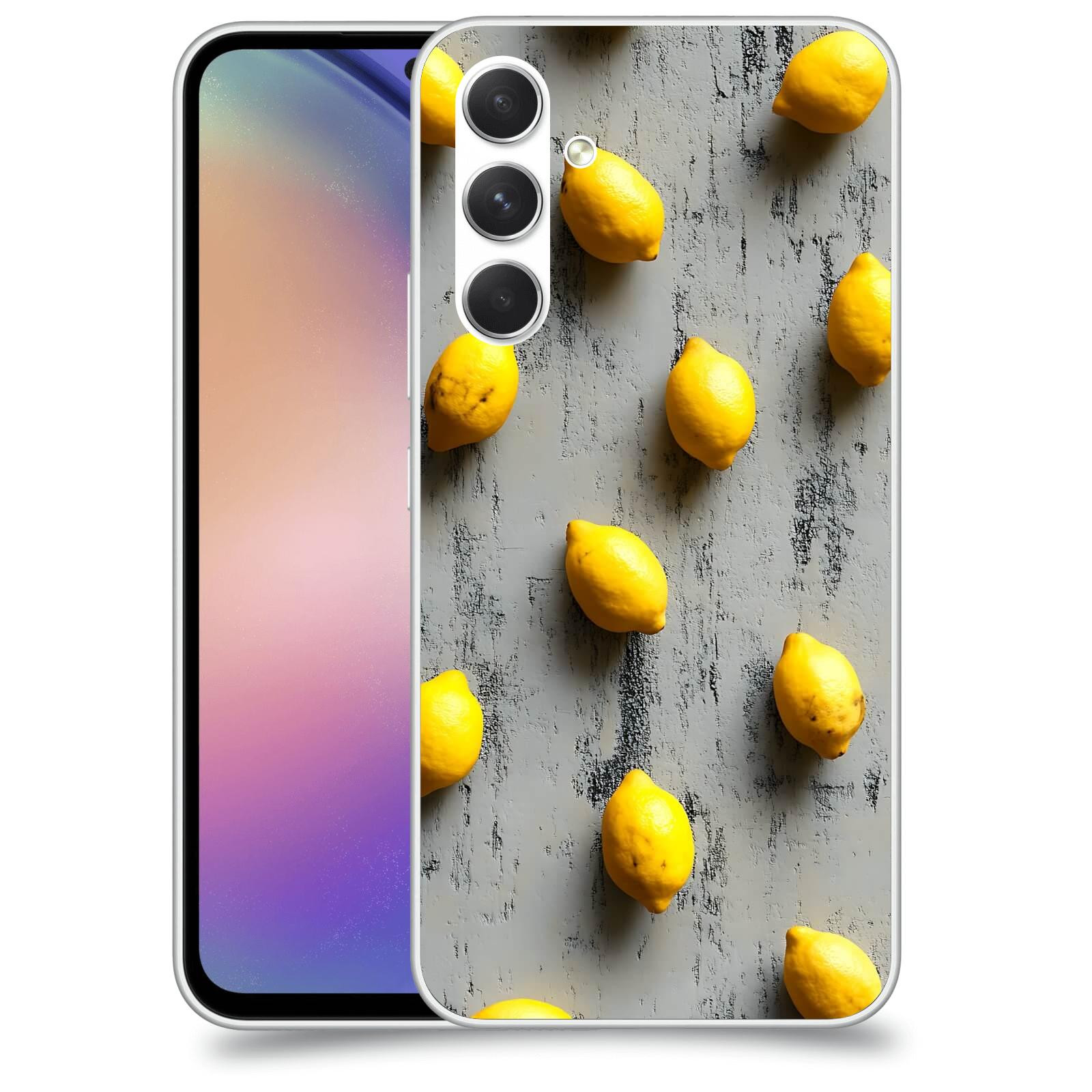 ACOVER Kryt na mobil Samsung Galaxy M54 5G - Citrusová harmonie