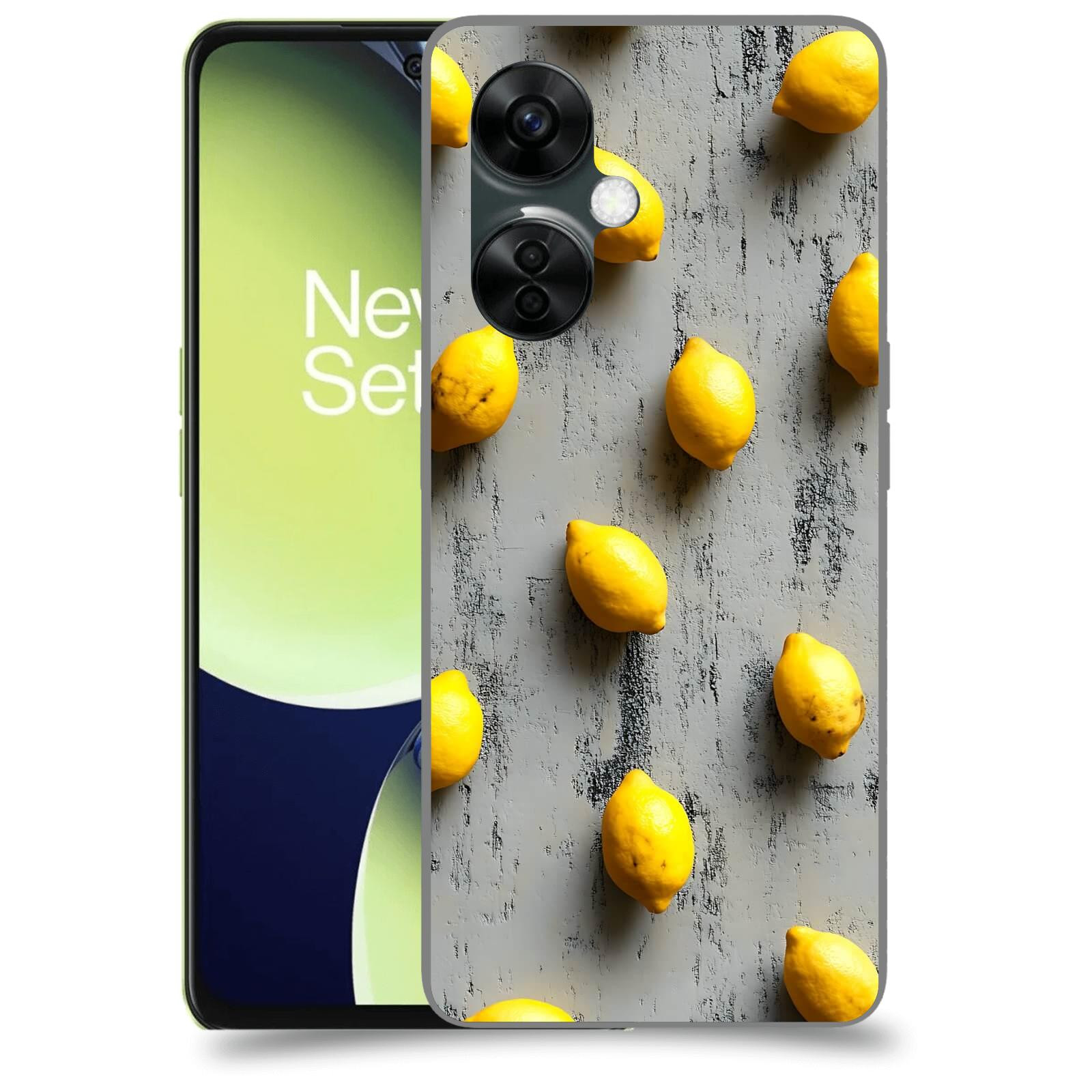 ACOVER Kryt na mobil OnePlus Nord CE 3 Lite 5G - Citrusová harmonie